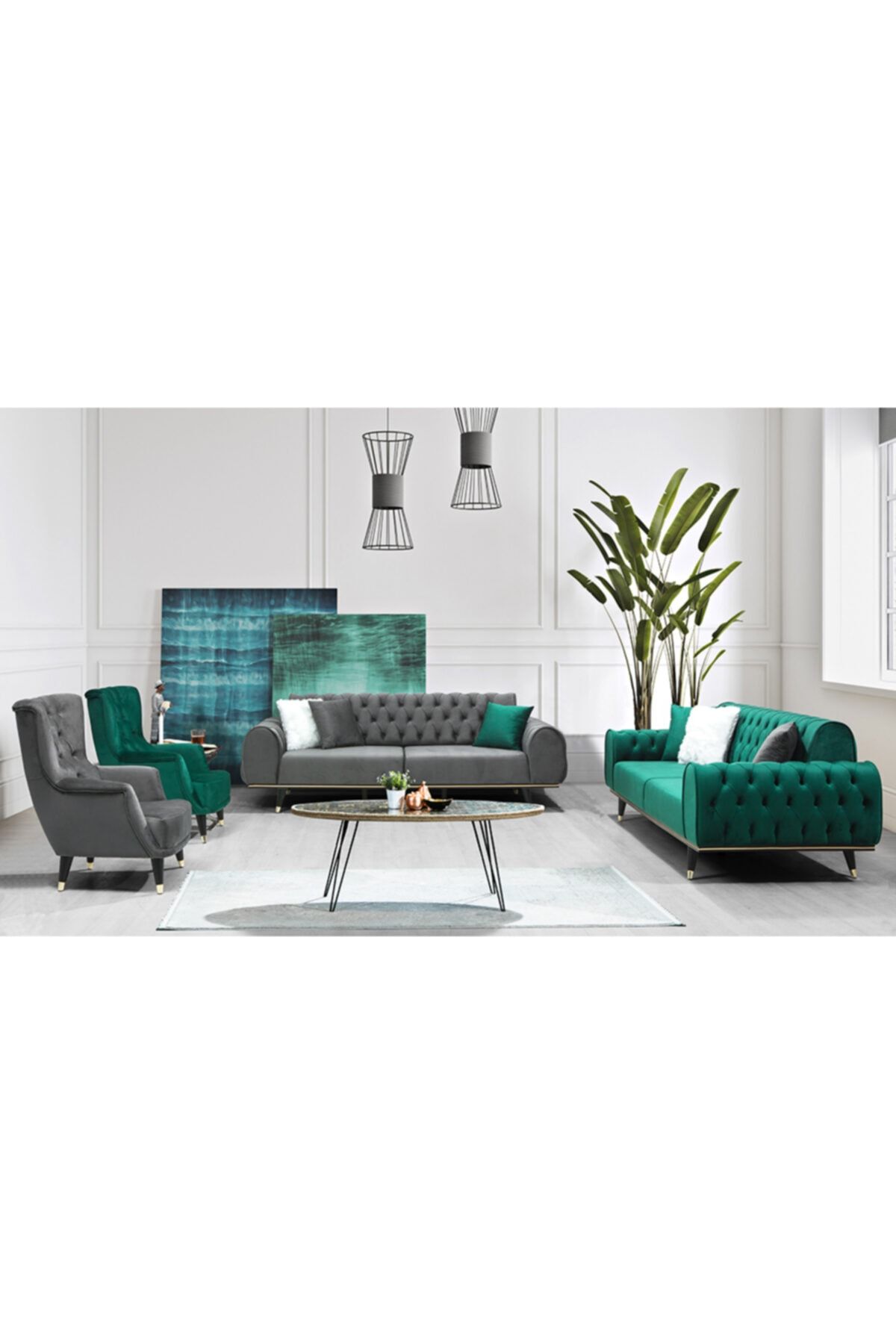 Yıldız Mobilya Nisa Salon Takımı