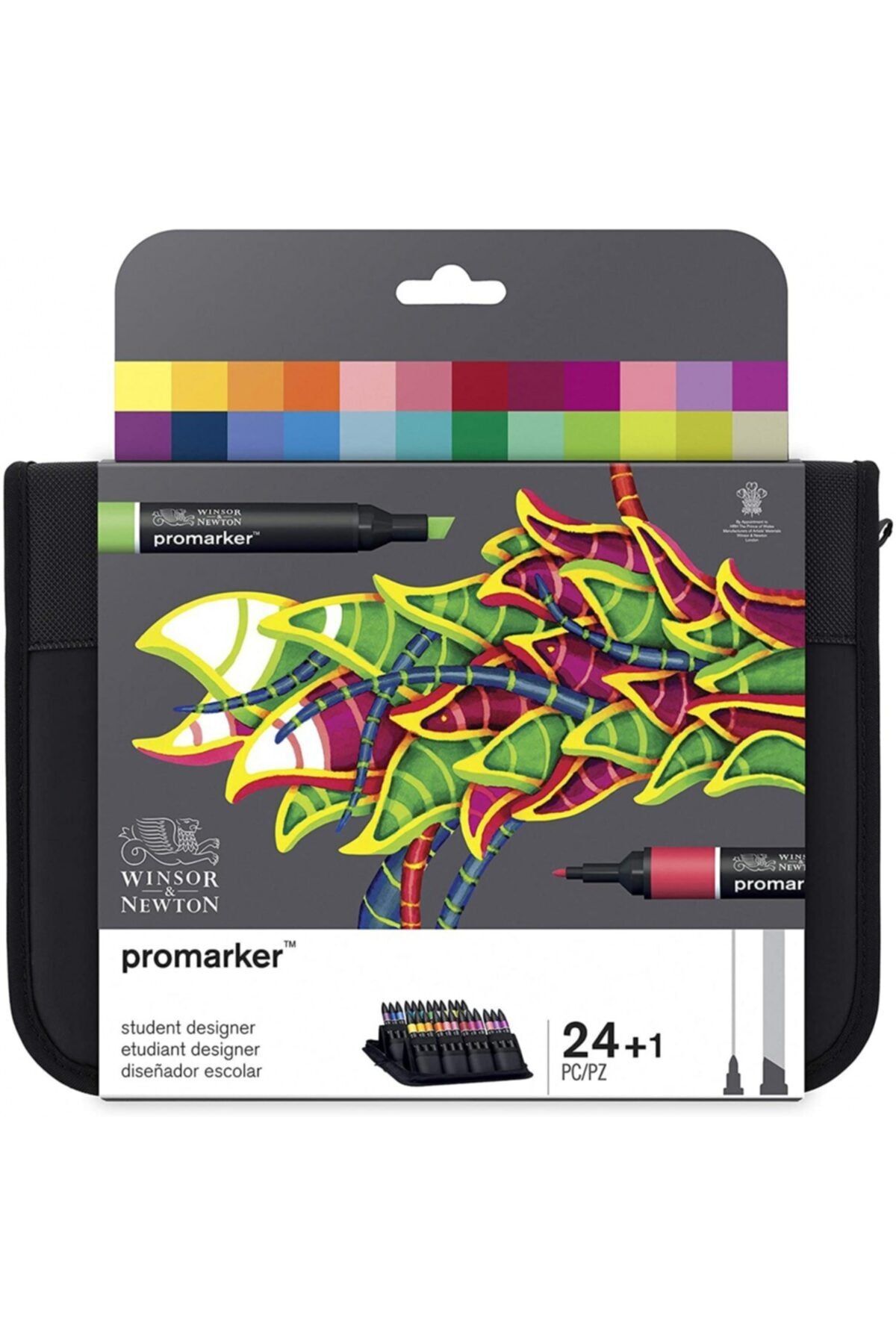 Winsor Newton Promarker 24'lü Wallet Set - Student Designer