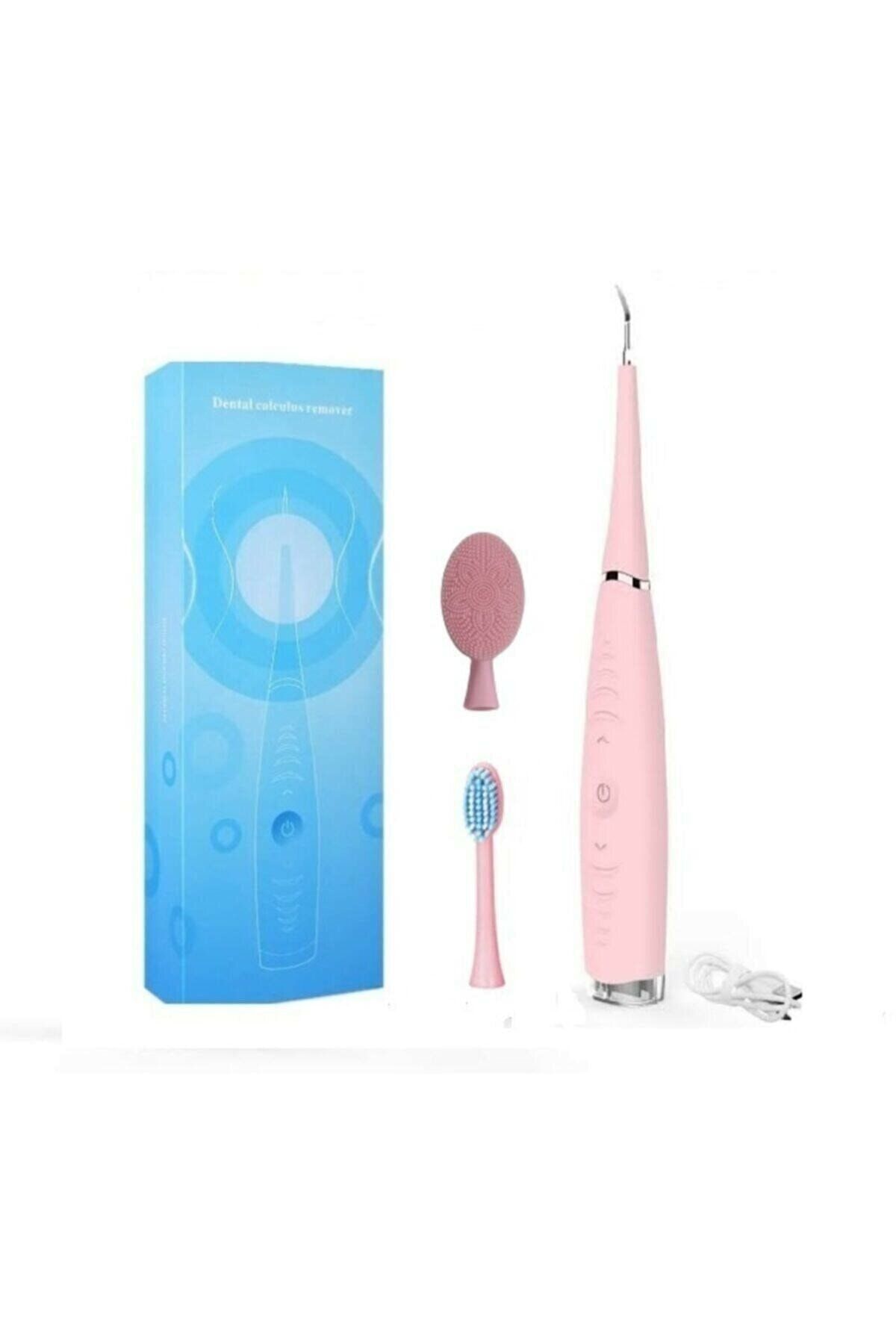 Rağbet Cosmetic Kozmo Diş Taşı & Diş Lekeleri Temizleme Cihazı Yıkanabilir & Şarjlı Dental Yeşil Orjinal