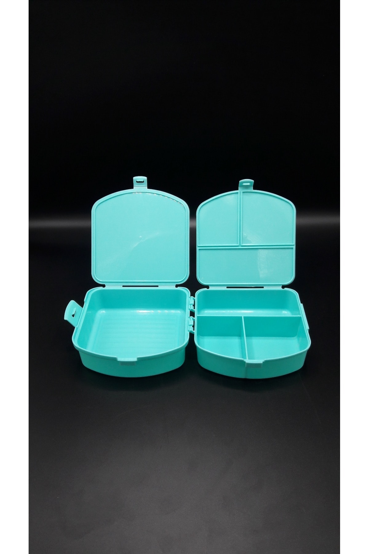 HibanaHome Beslenme Kabı- 4 Bolmeli 1.3 L Yeşil