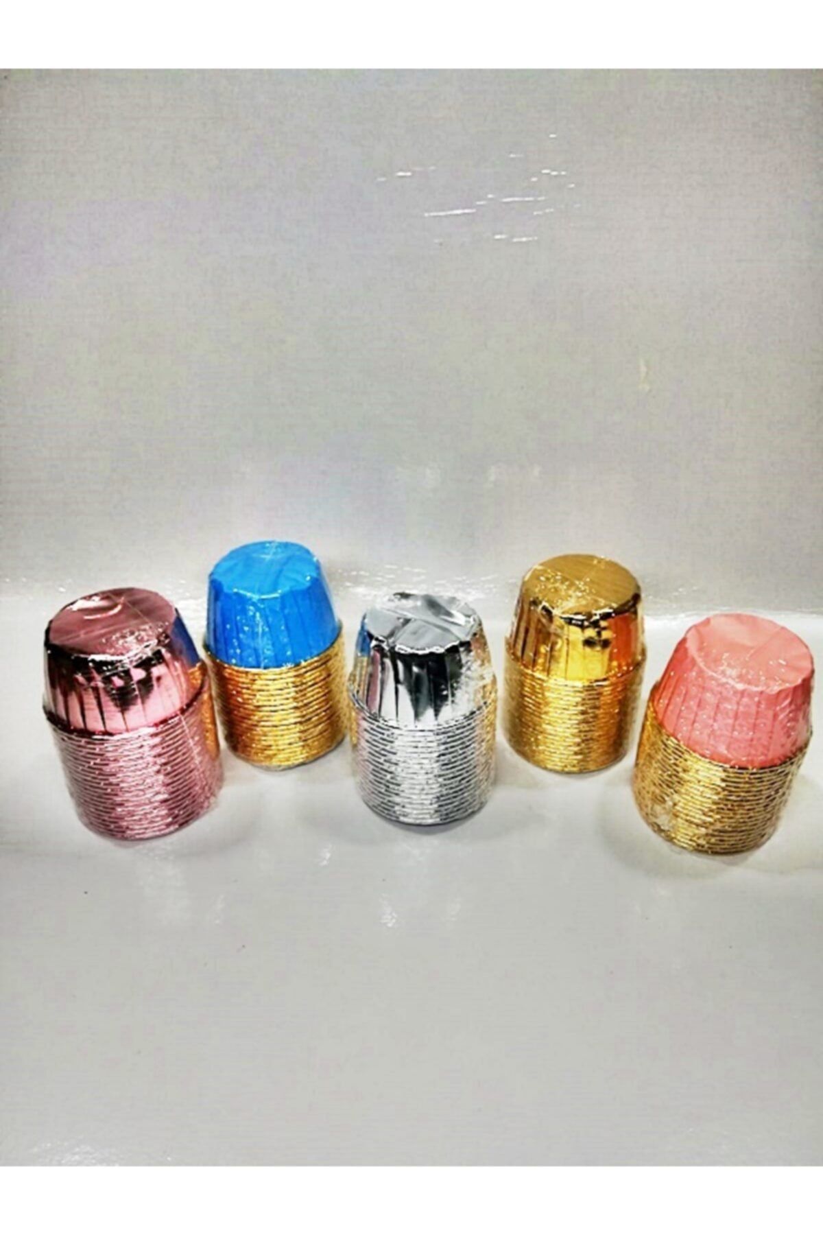 öztürkler Muffin Cupcake Parlak Pembe Pet Kapsül 20'li