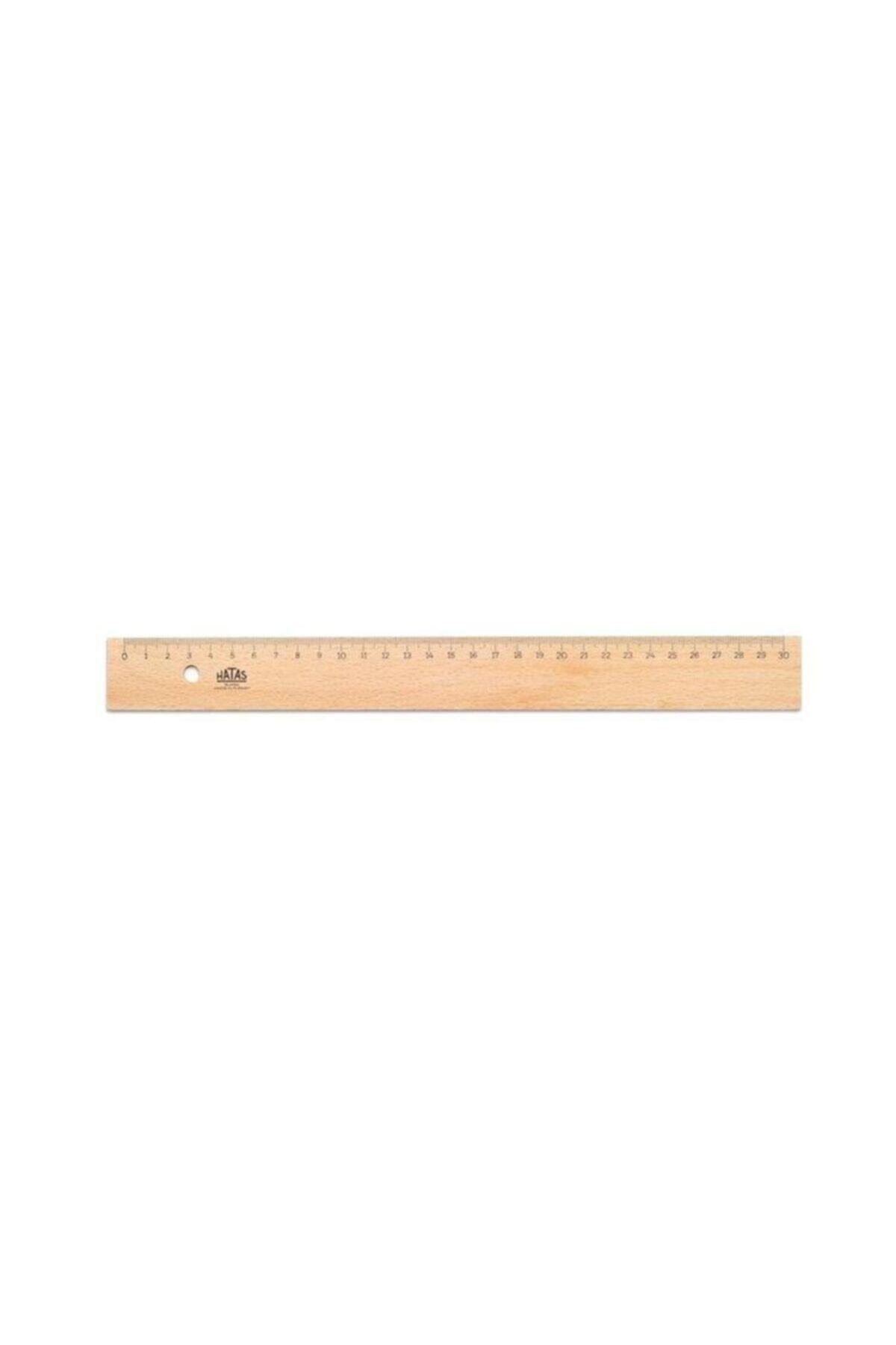 HATAS Tahta Cetvel 30 Cm