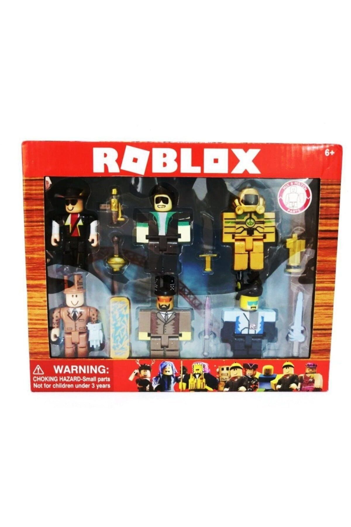 Realindirim Roblox 6 Figürlü 13 Parça Kutulu Oyuncak Seti - Roblox - Legend Of Legends