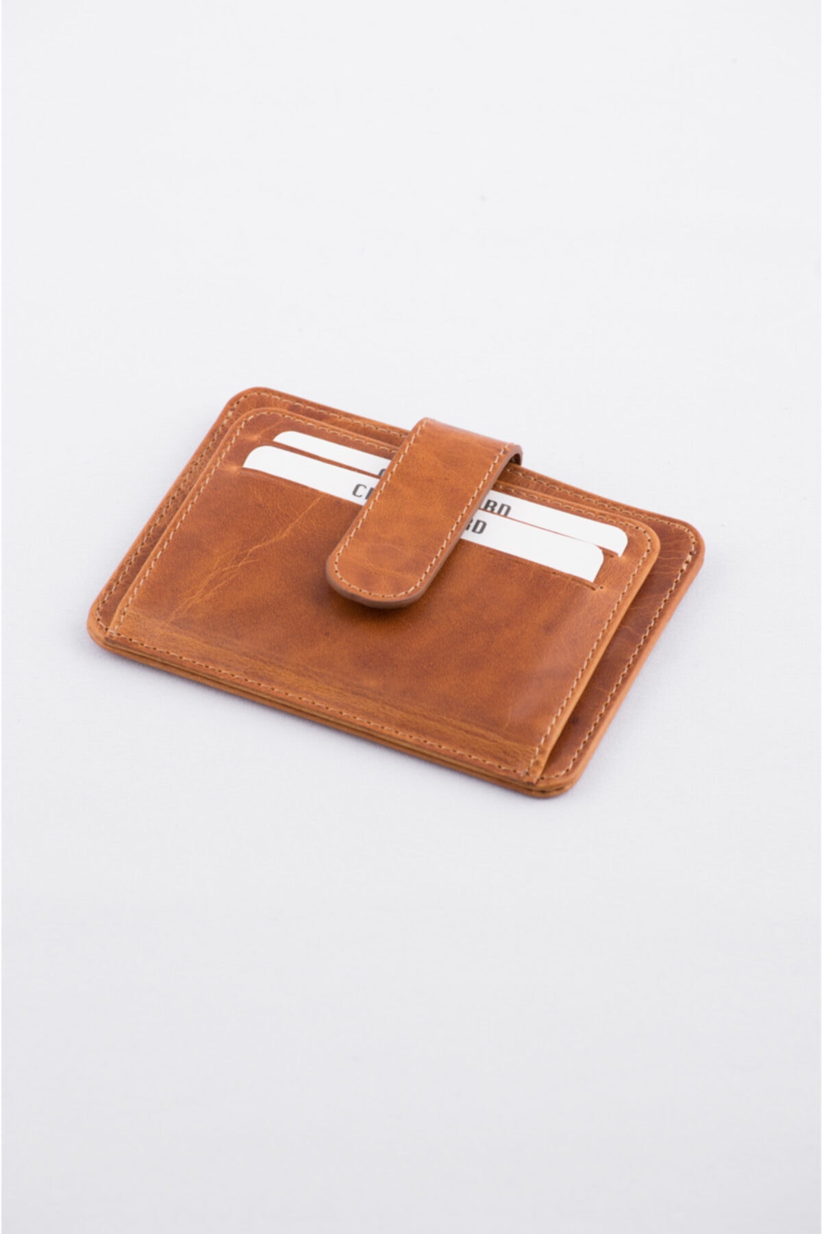 Smiley Case Hakiki Deri Taba Arch Kartlık