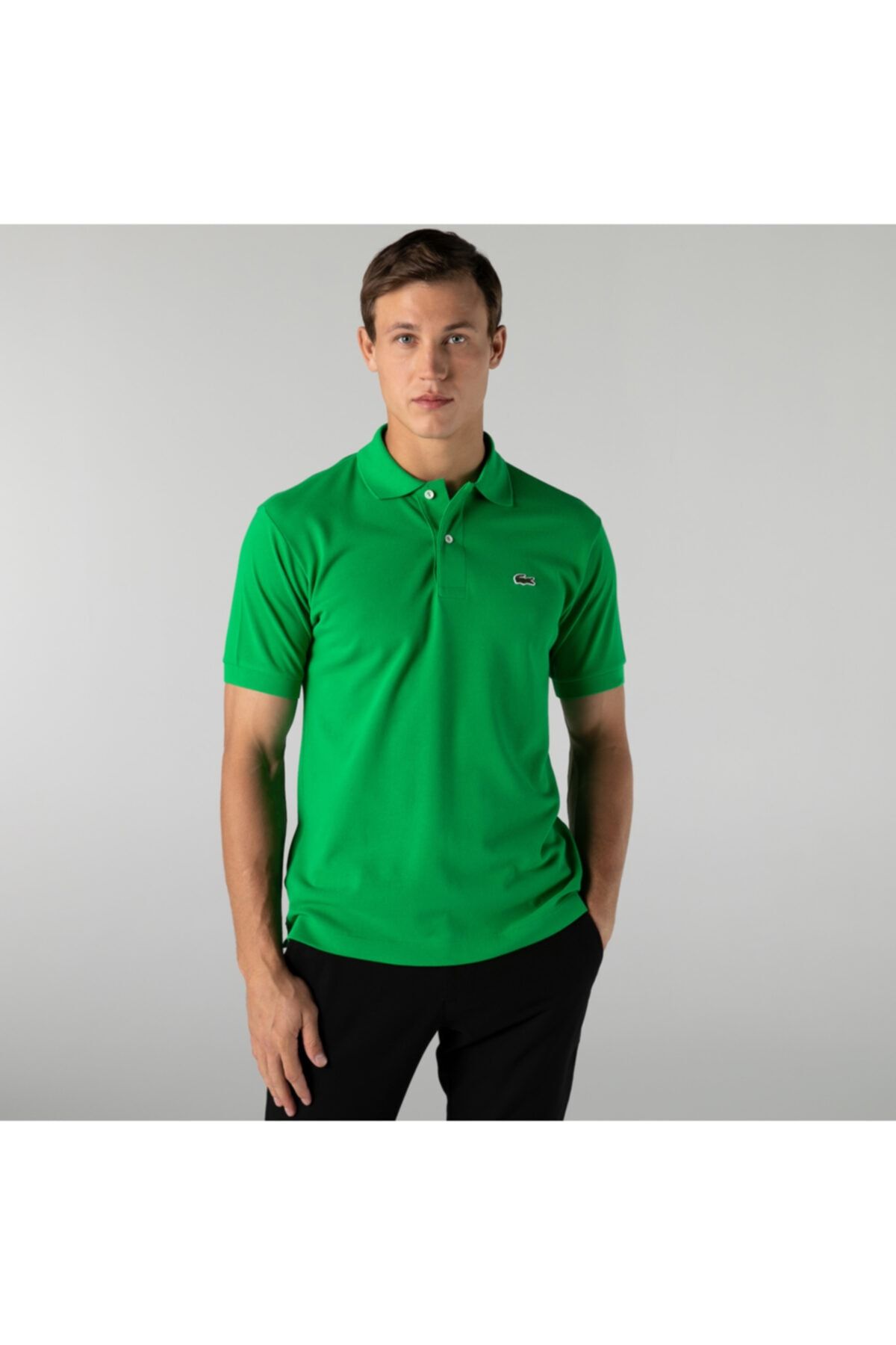 Lacoste Erkek Classic Fit L1212 Yeşil Polo