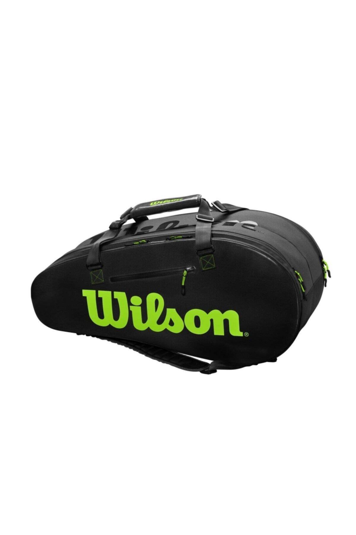 Wilson Super Tour 2 Siyah/yeşil 9’lu Probag