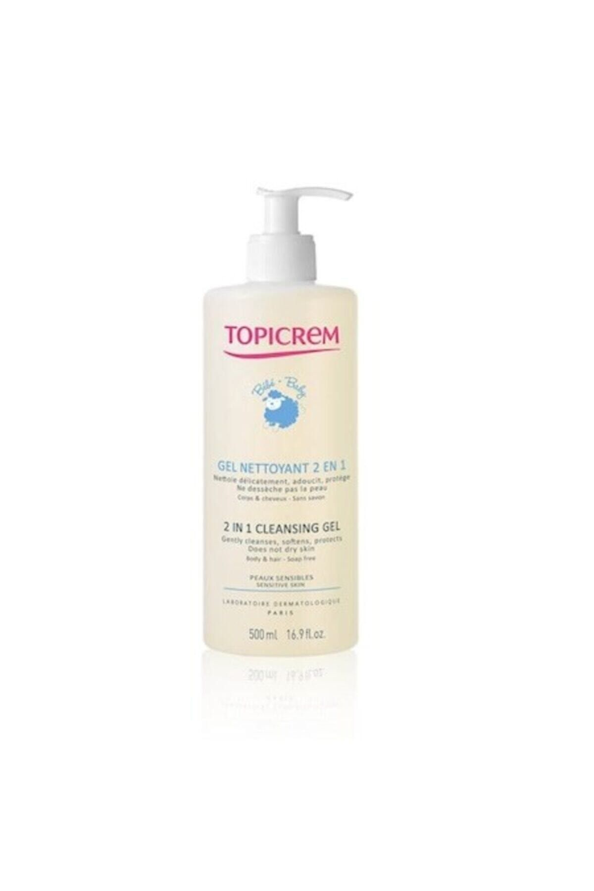 Topicrem 2 In 1 Cleansing Gel 500ml