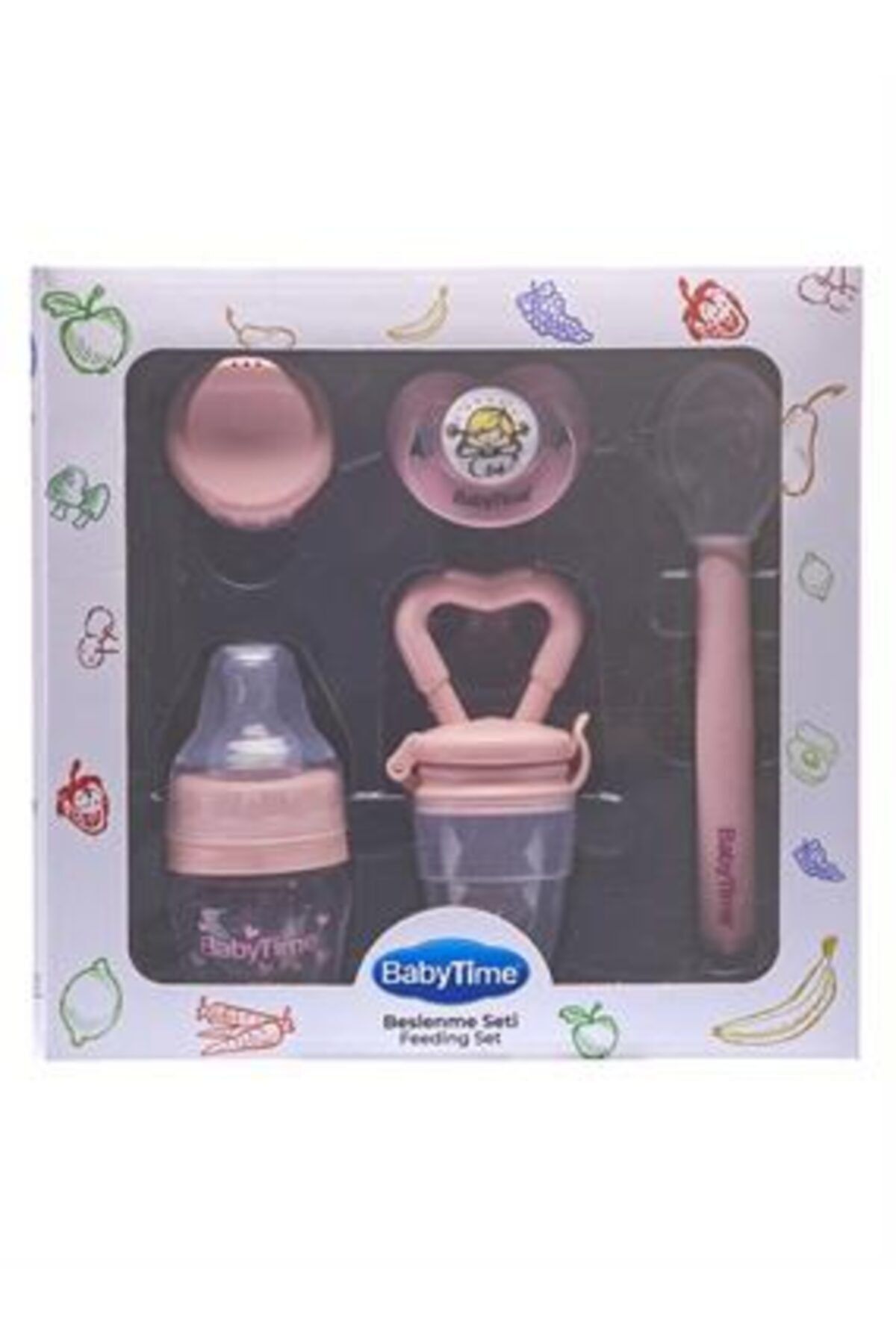 Babytime Beslenme Seti Pembe