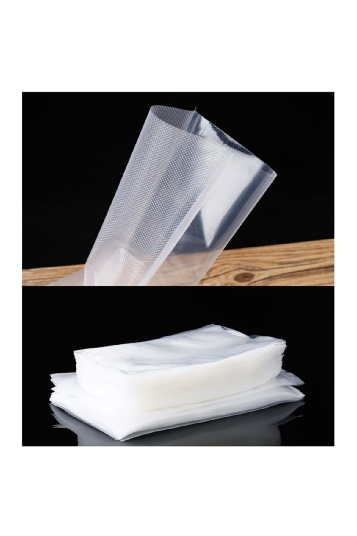 xinbaolong Freshpackpro Vakum Makinelerine Uyumlu Tırtıklı Vakum Poşeti 18x23 30'lu
