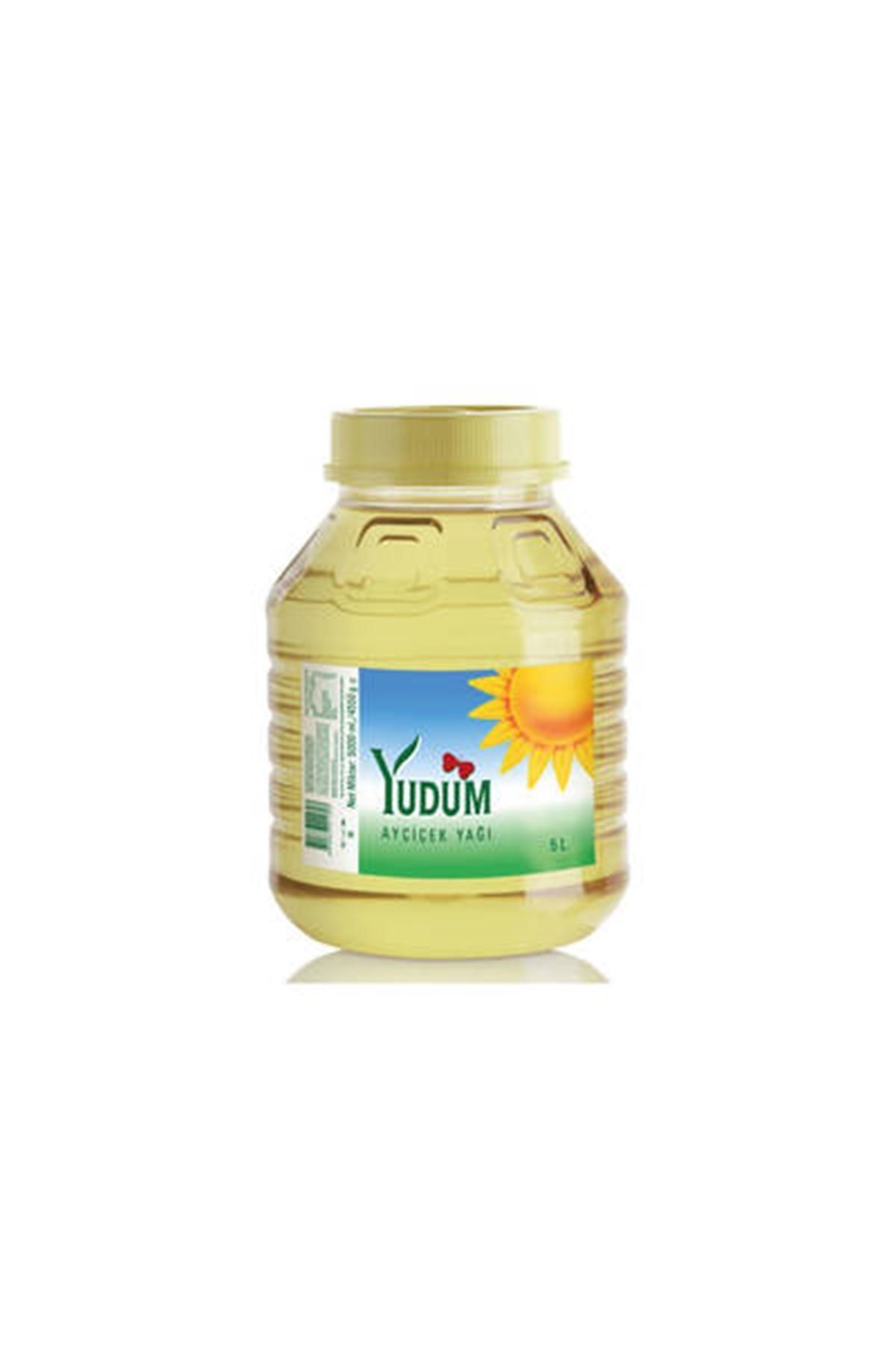 Yudum 5 lt Yuvarlak Pet Ayçiçek Yağı