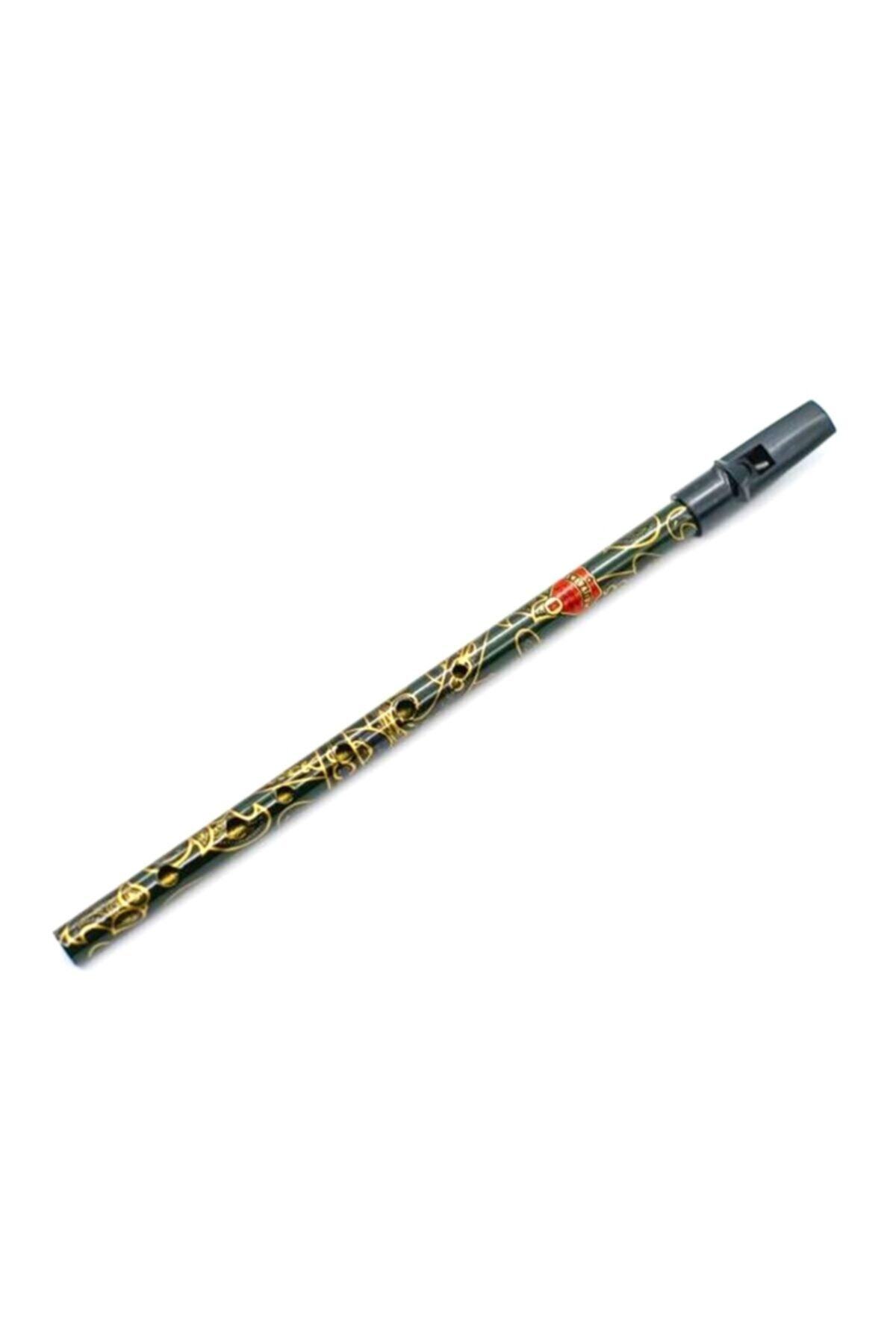 Generation Irlanda Flütü - D (re) Boho Whistle Desenli, Yeşil