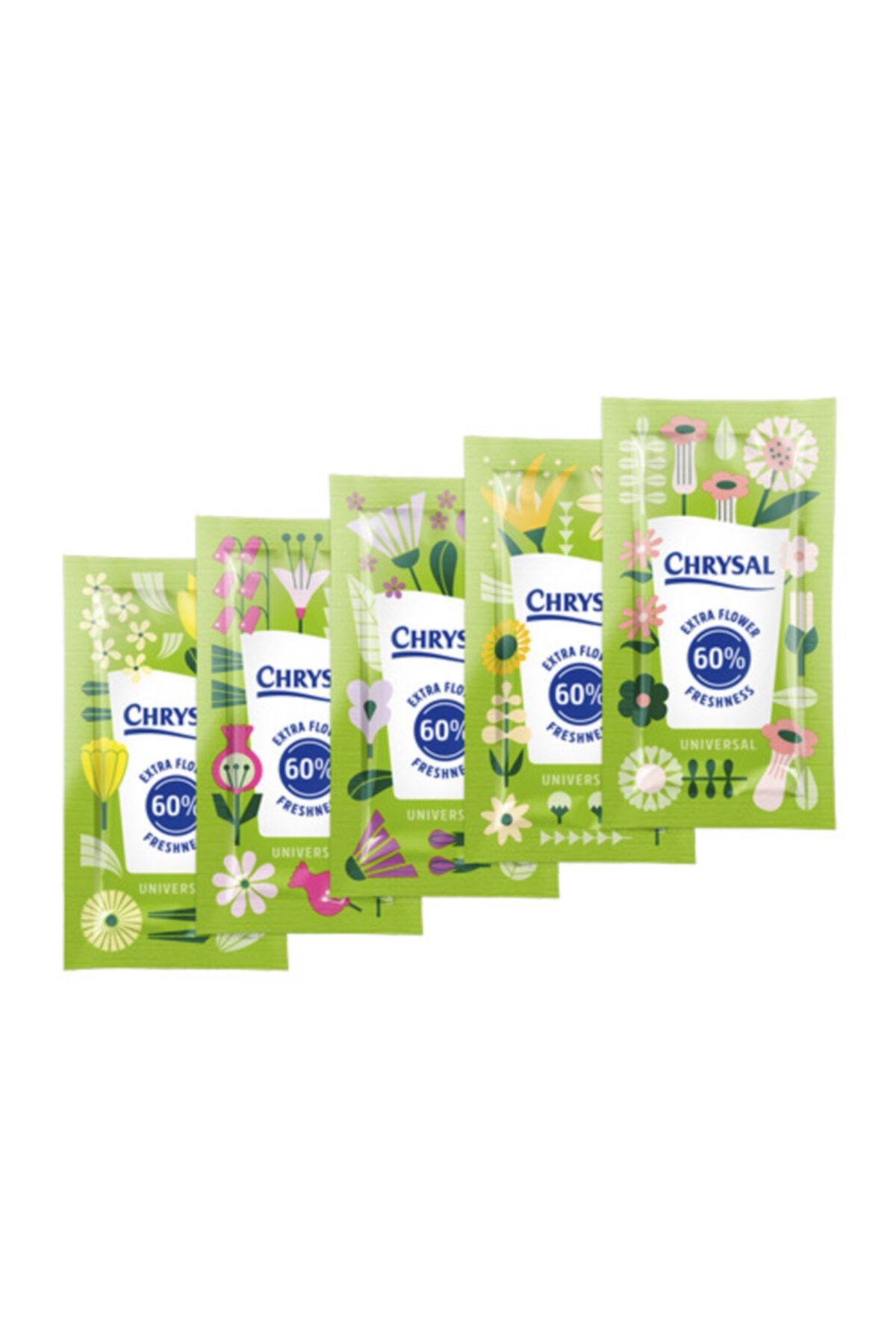 CHRYSAL Universal Supreme Sachet - Vazo / Kesme Çiçekler Için Toz Besin (10 Adet)
