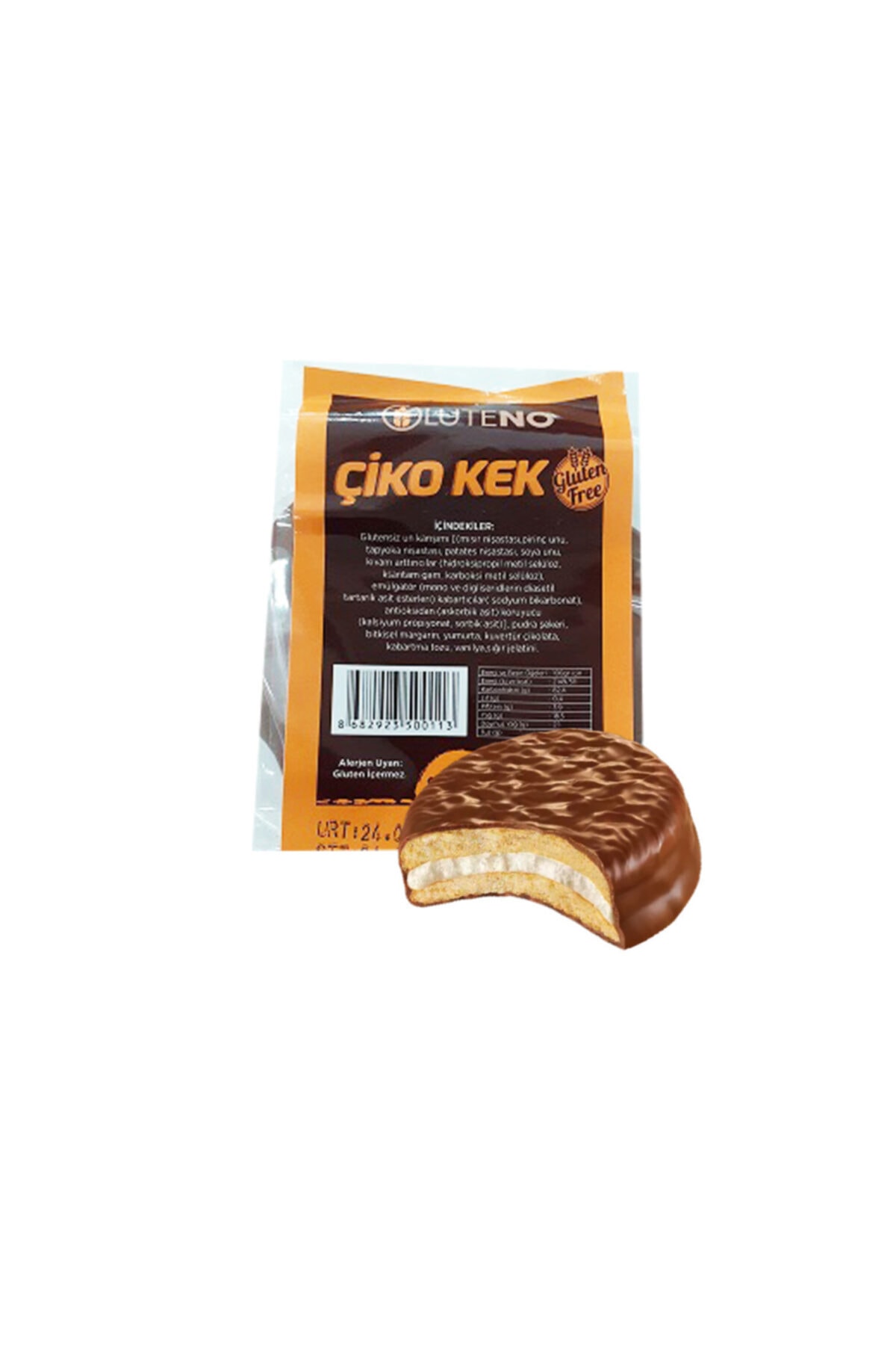 Seferoğlu Gluteno Gluteno Glutensiz Sandviç Çiko Kek 45 Gr