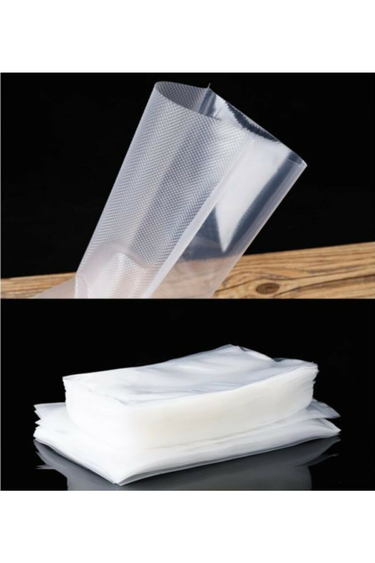 xinbaolong Freshpackpro Vakum Makinelerine Uyumlu Tırtıklı (gofrajlı) Vakum Poşeti 18x23 - 150'lı