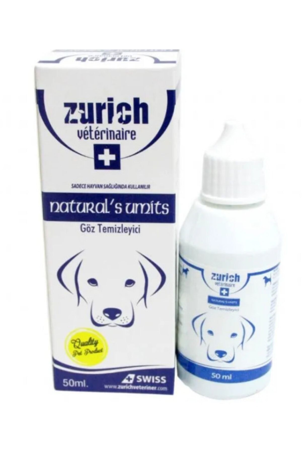 Zurich Zürich Köpek Göz Temizleme Damlası 50 Ml