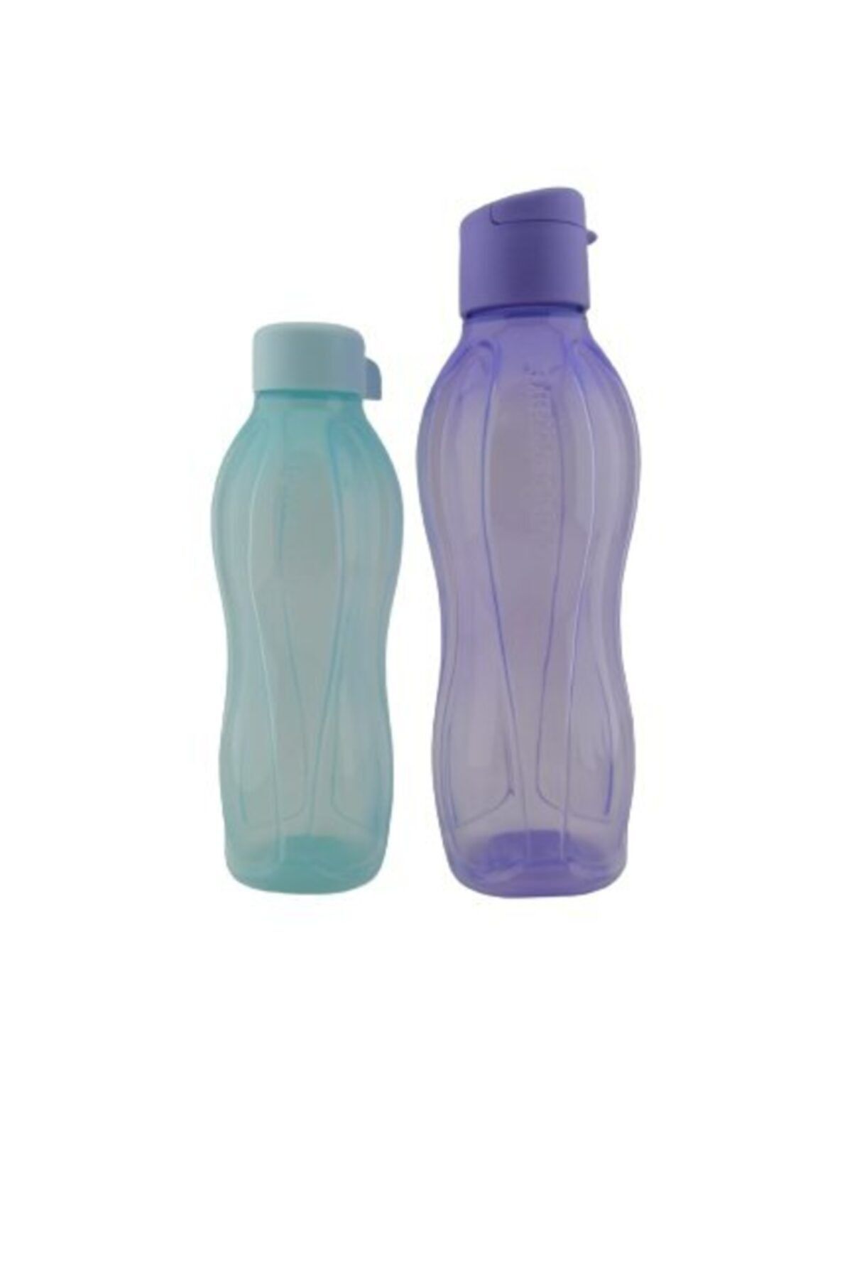 Tupperware Eko Şişe 750 Ml Lila Ve 500 Ml Mint