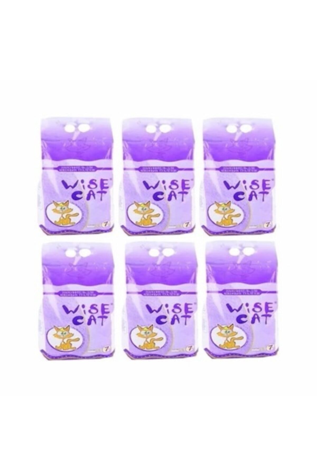 Wise Cat Diatomit Iri Taneli Kedi Kumu - 7 Litre ( 3 Kg ) X 6 Wise 7lt Toplam : 6 Adet