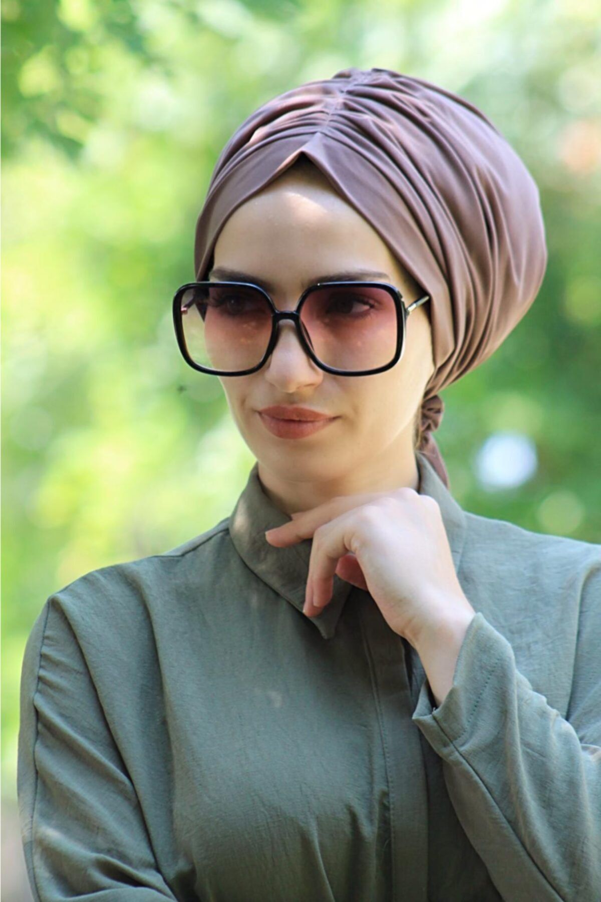 Zehra Hazır Havuz Tesettür Giyim Lastik Tokalı Bone Vizyon - Özel Tasarım- Yeni Model Tesettür Giyim