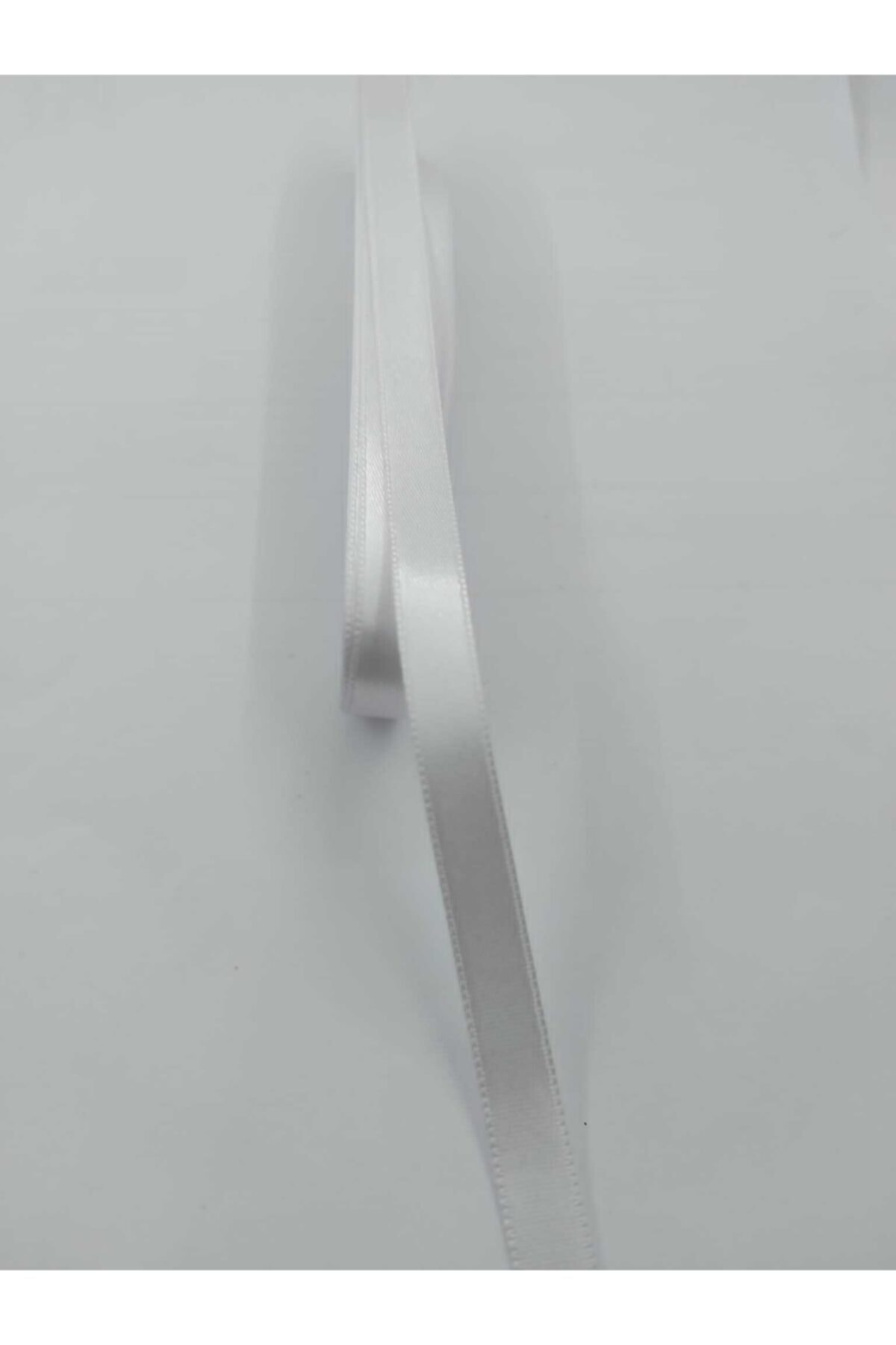 ztt Saten Kurdale Beyaz Renk 10mm 10 Metre 3 Adet