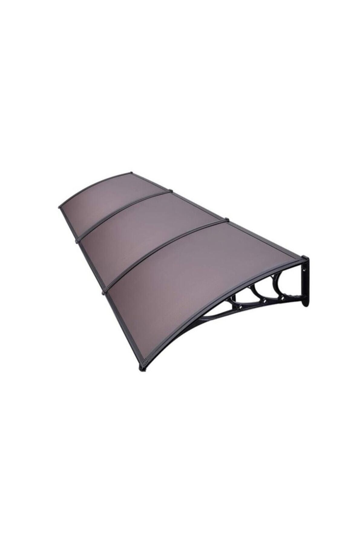 4A GROUPS Bronz Renk 4a Kapı Üstü Pratik Plastik Sundurma 100x360 cm rz31020-020