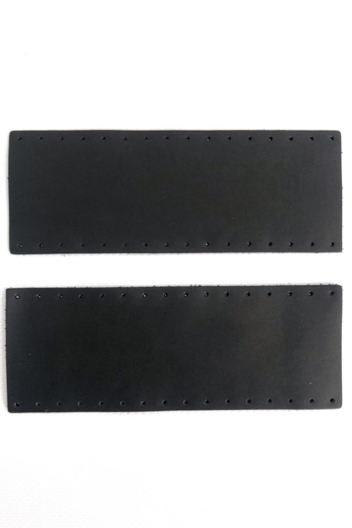 Alfa Tasarım Hakiki Deri Çanta Tutma Sapı - Siyah Rengi 16 Cm X 6 Cm