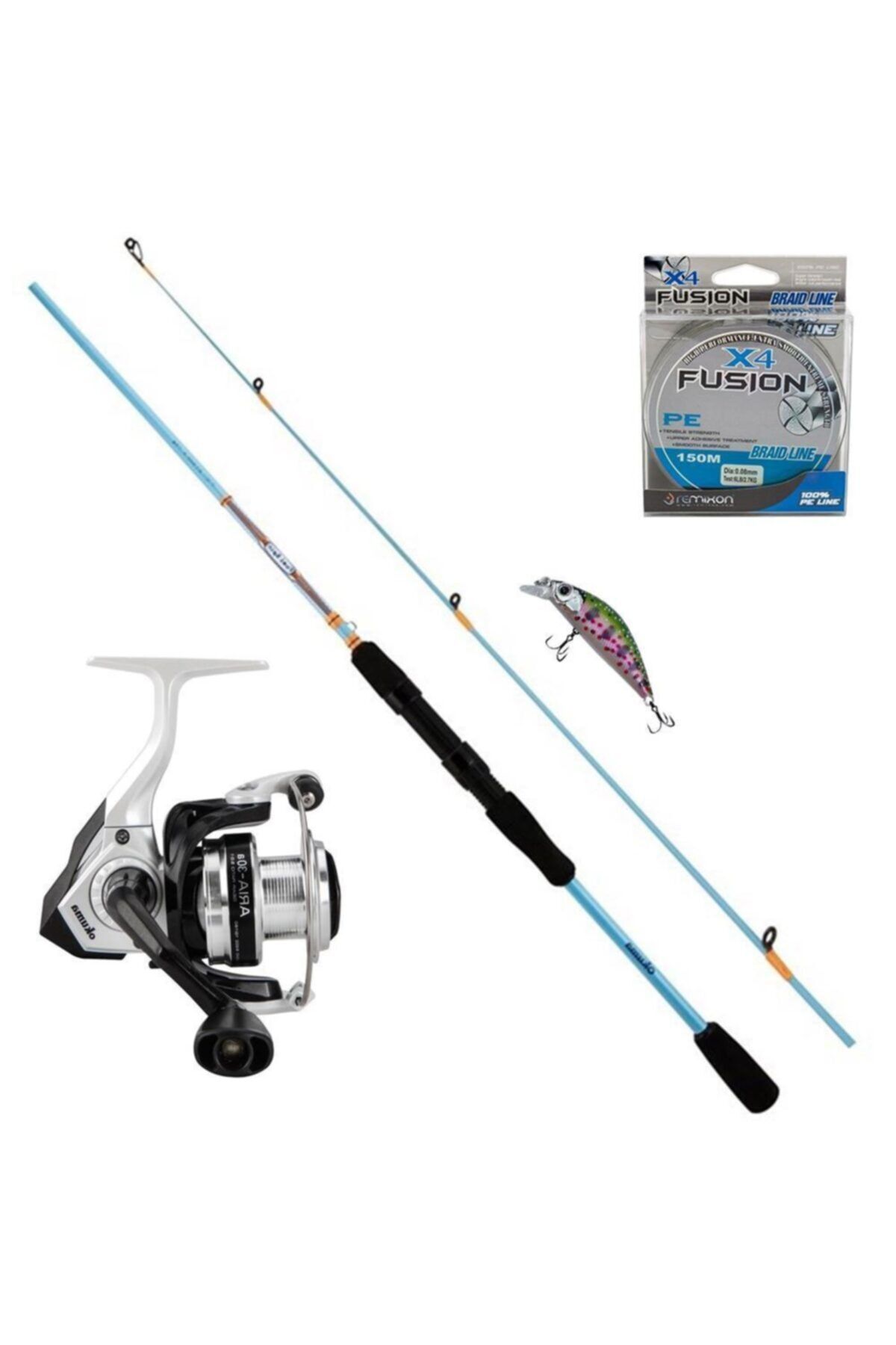 Okuma Aria 20 Ve Fuel Spin 213 Cm 0-8 Gr Atarlı Lrf Olta Seti