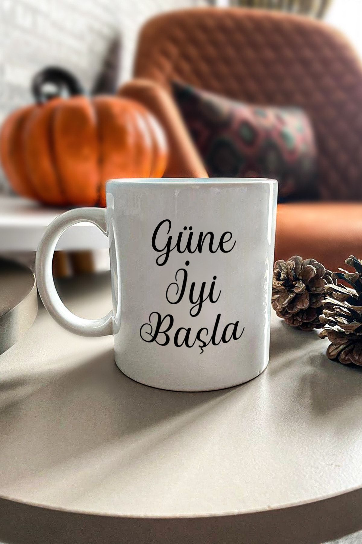 LEYYAHOME Güne Iyi Başla Kupa Bardak