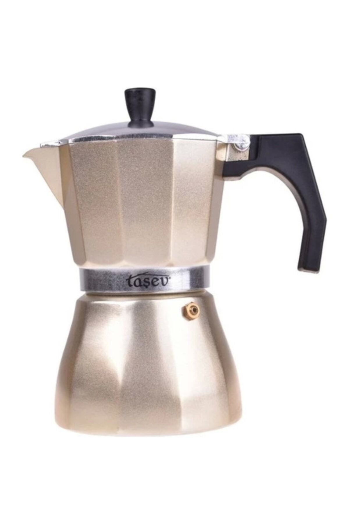 Taşev Romano Moka Pot 6 Fincan (gold) 17 Cm