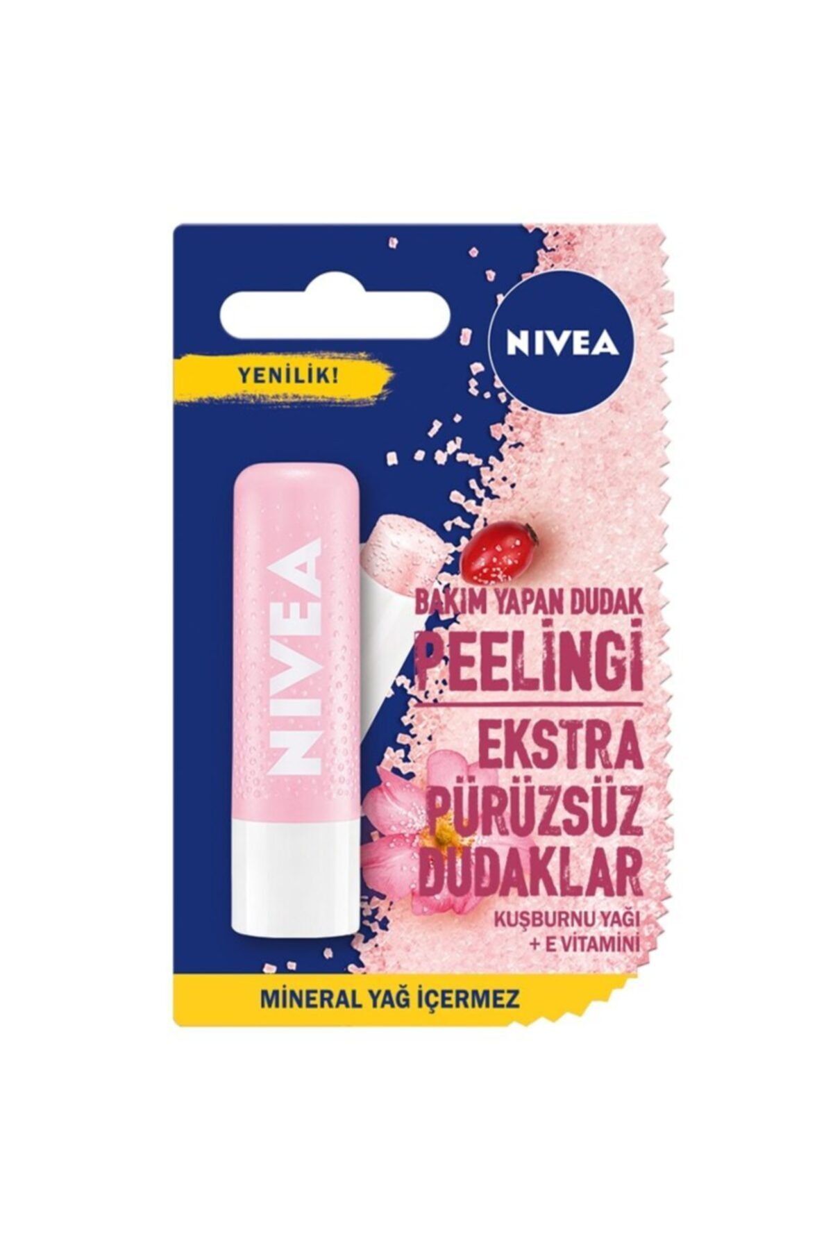 Nivea Kuşburnu Yağı Dudak Peelingi 4,8 Gr