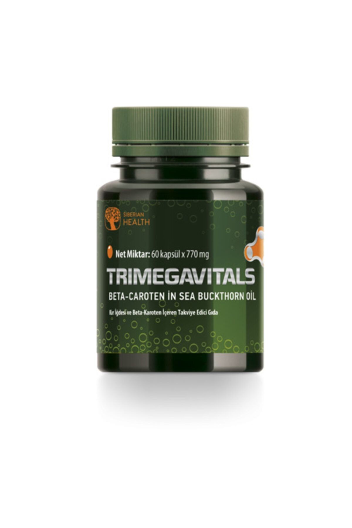 SIBERIAN WELNESS Health Trimegavitals. Kır Iğdesi Ve Beta Karoten Içeren Takviye Edici Gıda