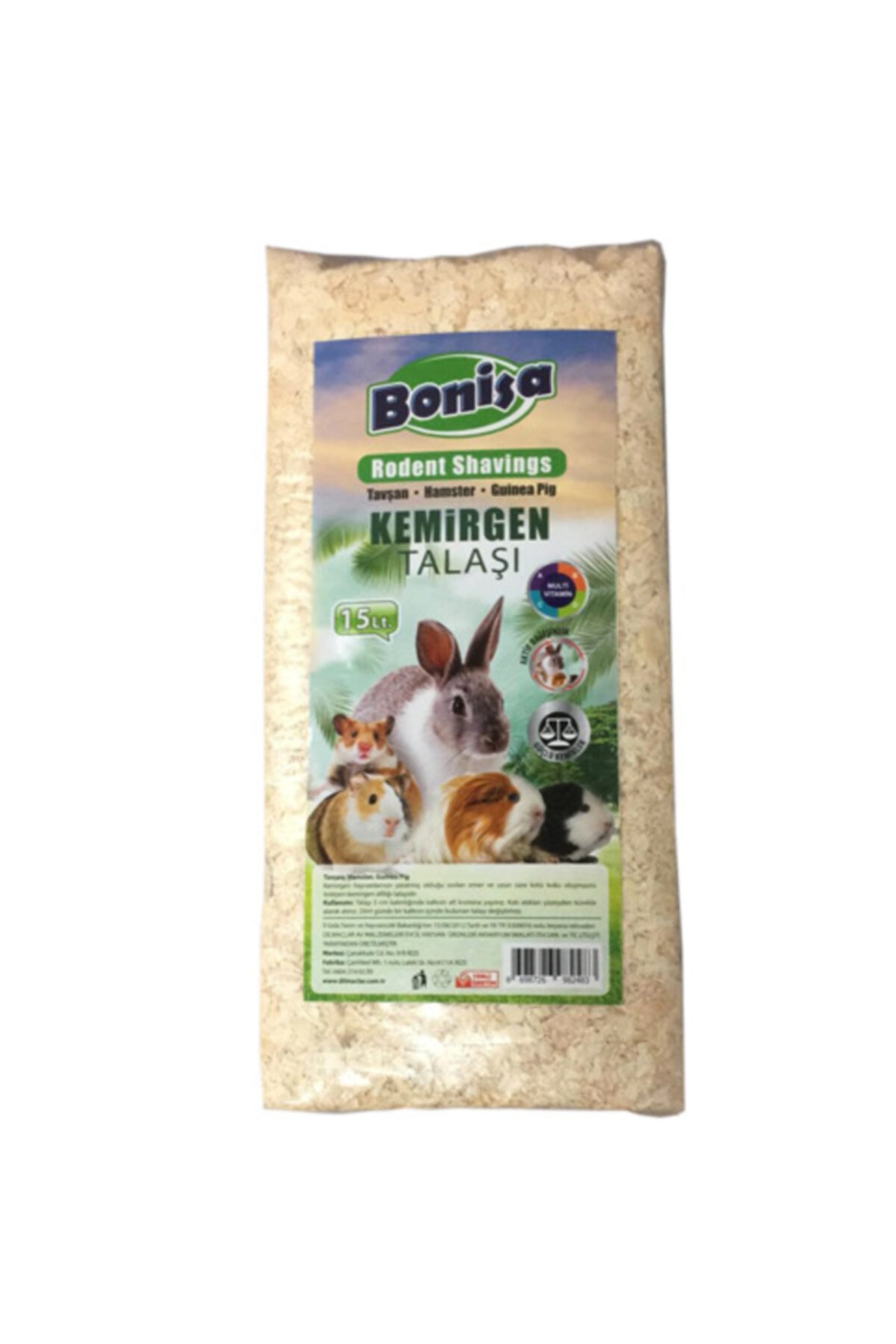 bonisa Kemirgen Talaşı 1,5 Lt