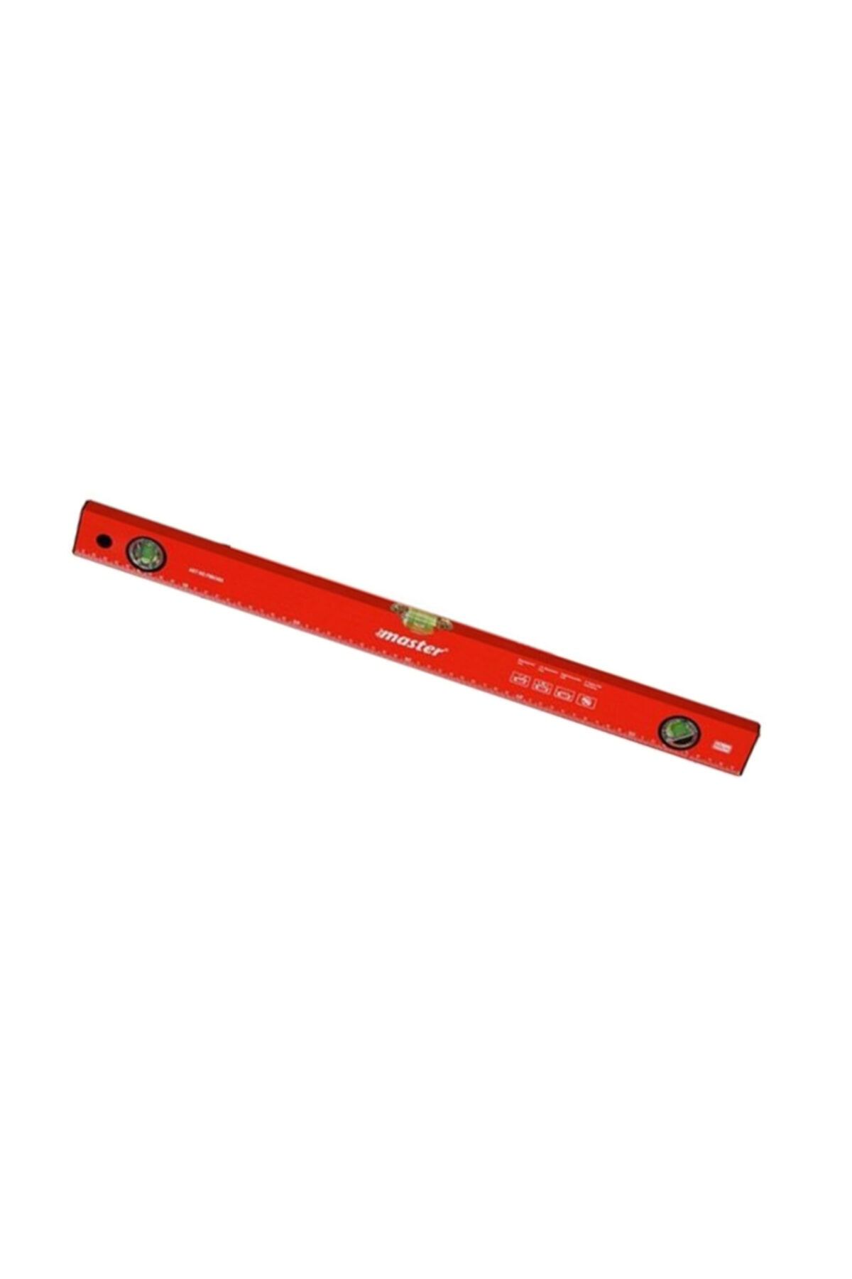 Firstmaster First Master Mastarlı Su Terazisi Kırmızı Gövde 80 Cm