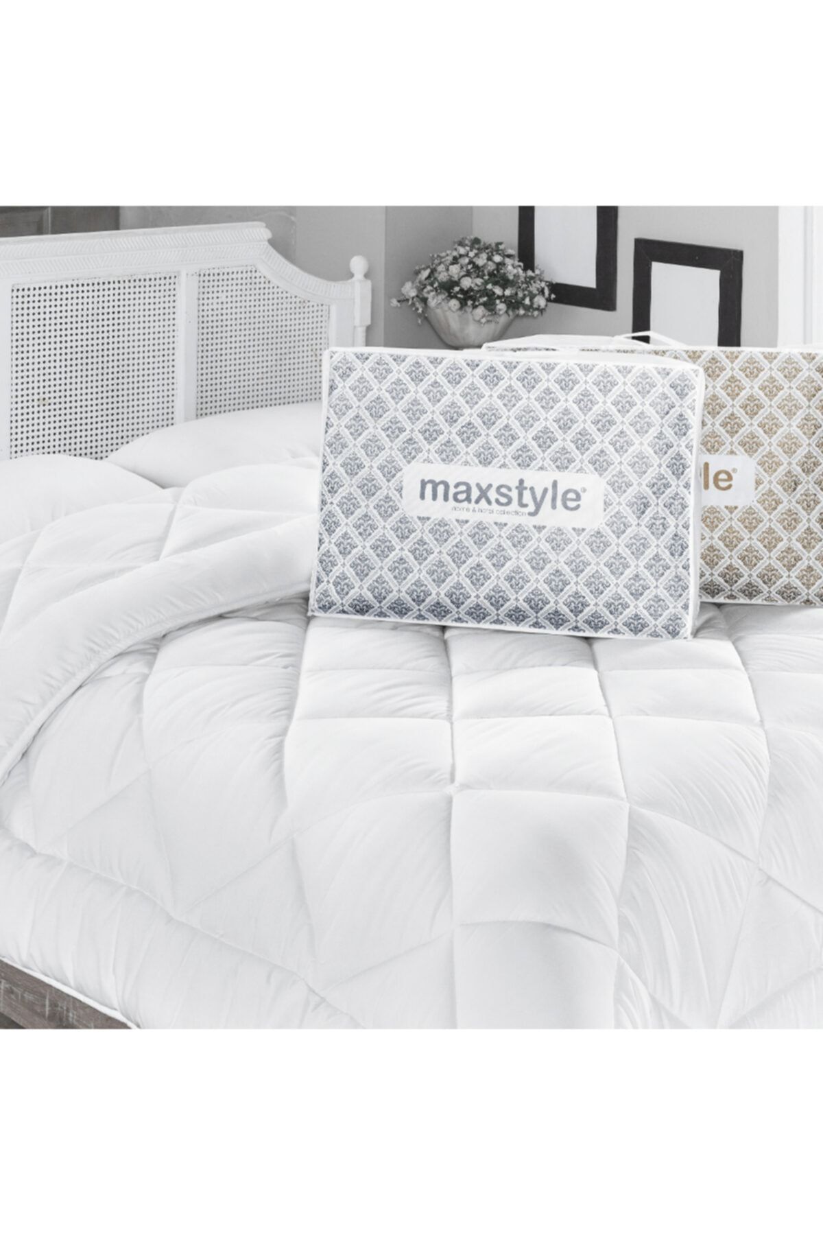 MAXSTYLE Damask Yorgan Tek 155*215 Cm 300 Gr