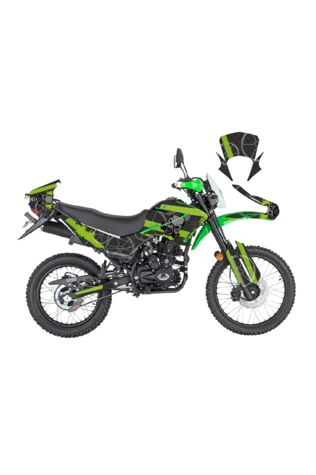 apline Mondıal Xtreme Max 150/200 Radioactive Sticker Seti