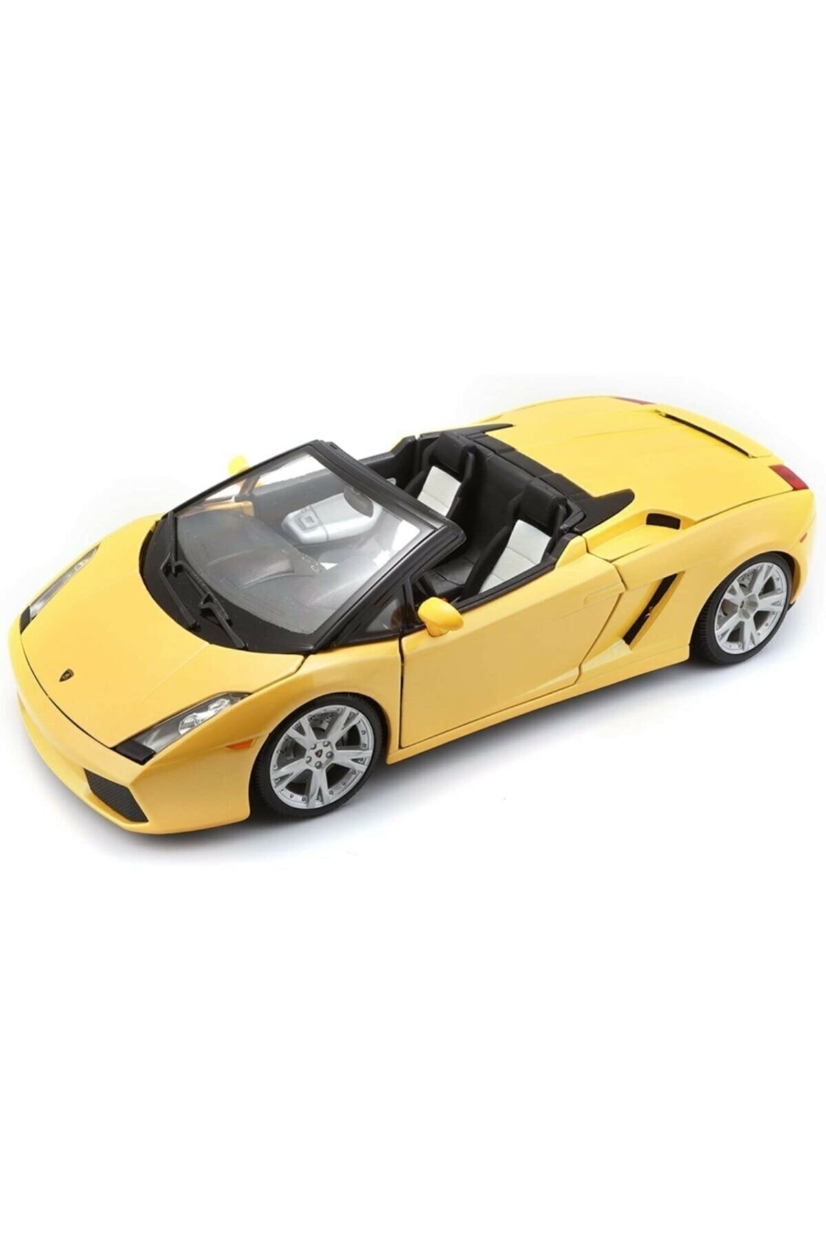 Sunman 1:18 Lamborghini Gallardo Spyder Sarı Model Araba Klasik Koleksiyon Araba