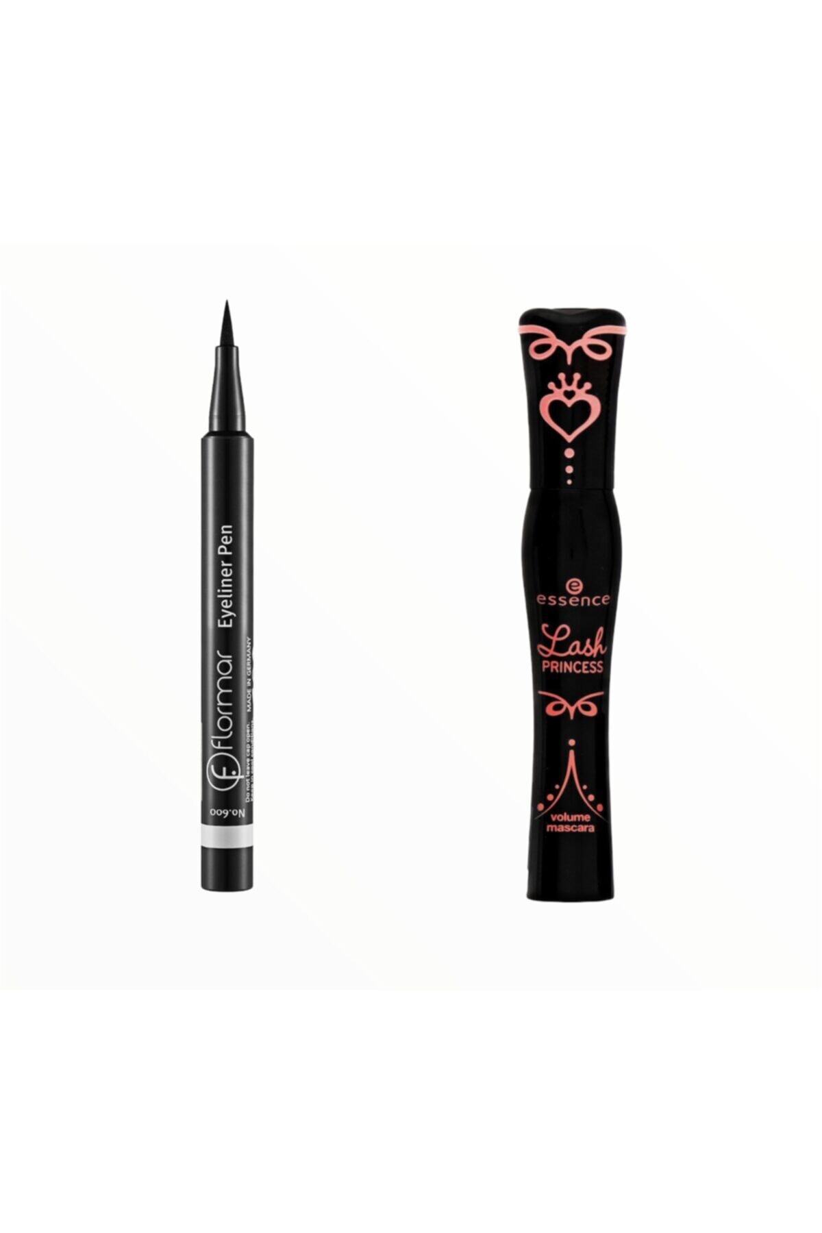 Flormar Ultra Black Eyeliner Kalem Ve Princes Lash Maskara