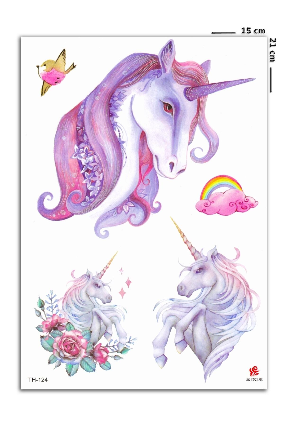 BP Tattoo Büyük Boy Unicorn Dövmesi
