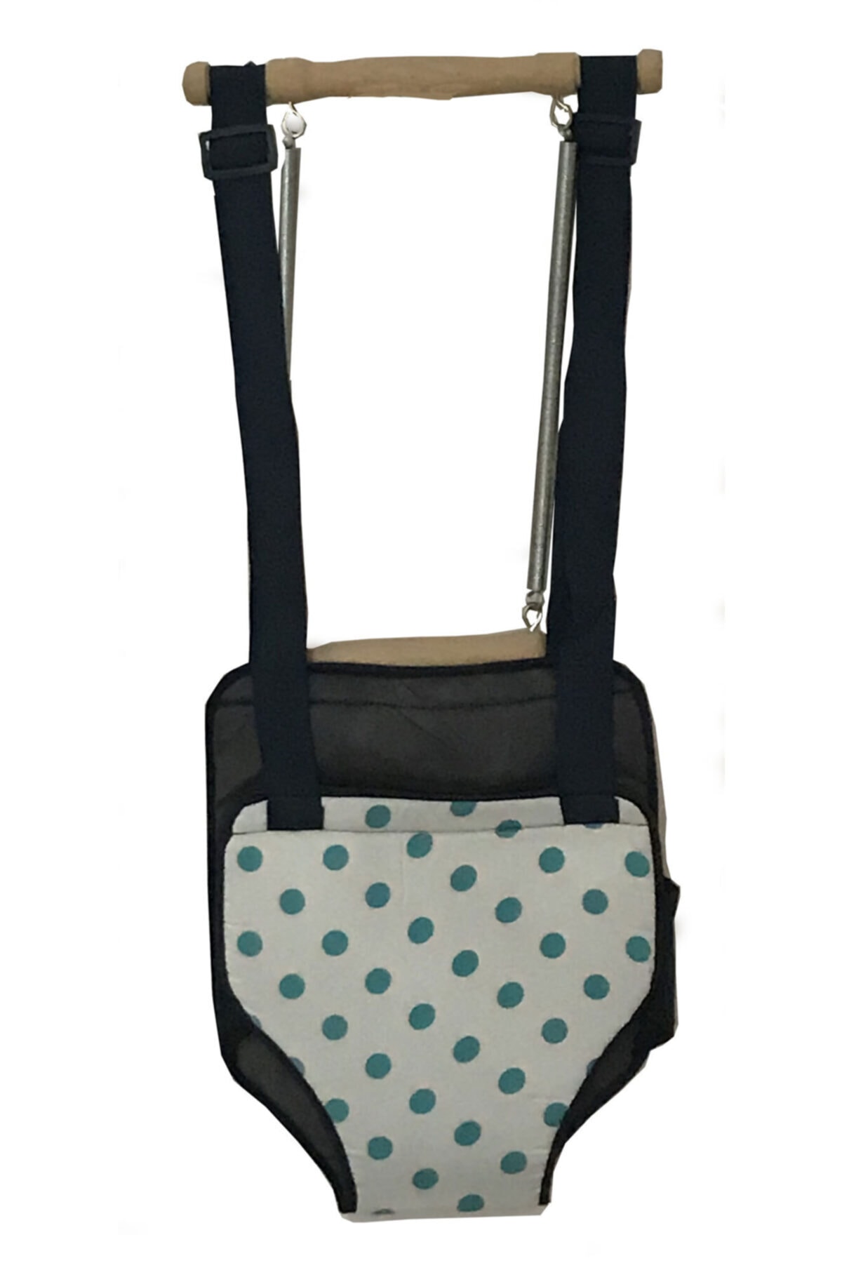 Eases Beyaz Üzeri Puantiyeli Bebek Hoppala