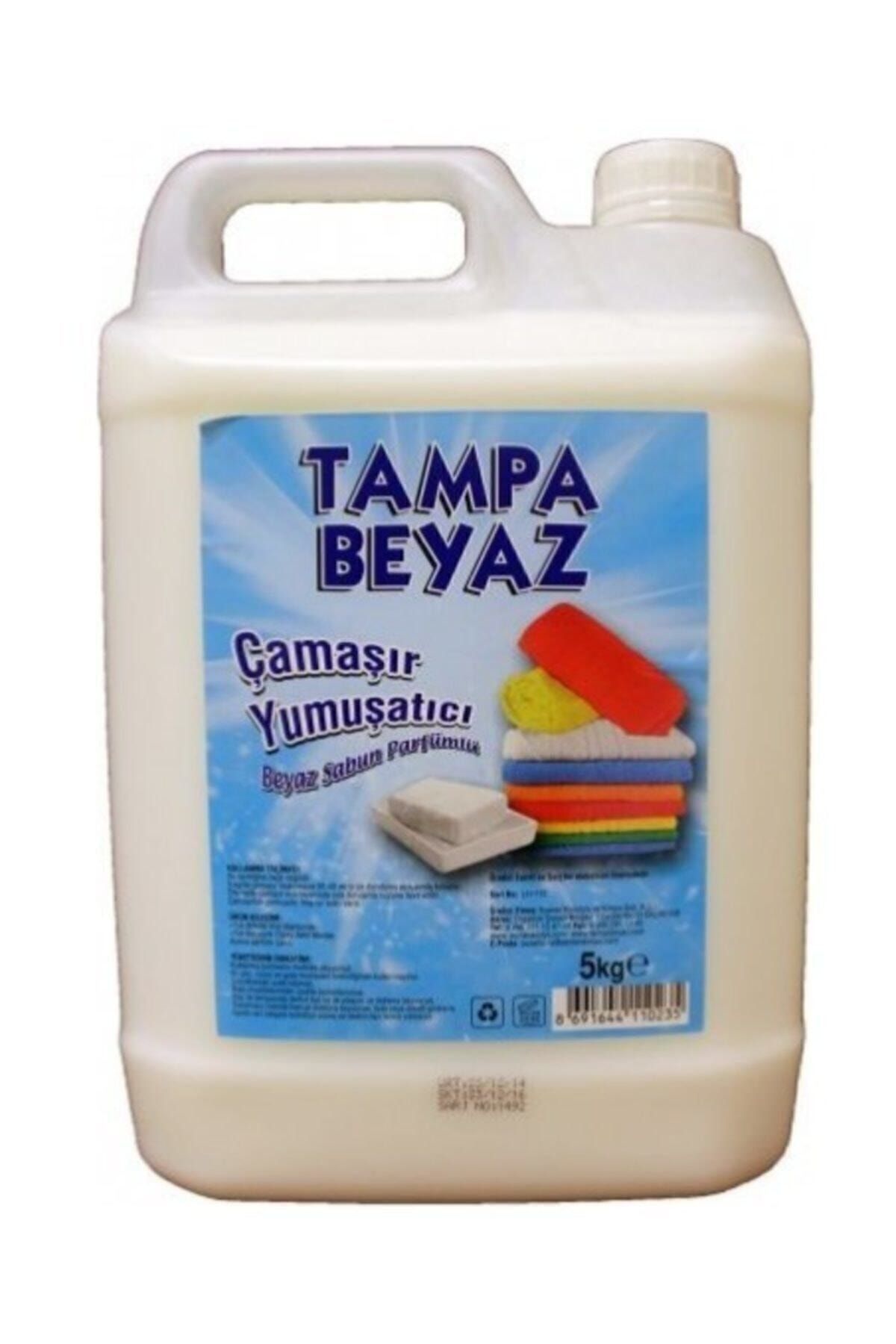 TAMPA Beyaz Çamaşır Yumuşatıcı Beyaz Sabun Parfümlü 5 Lt
