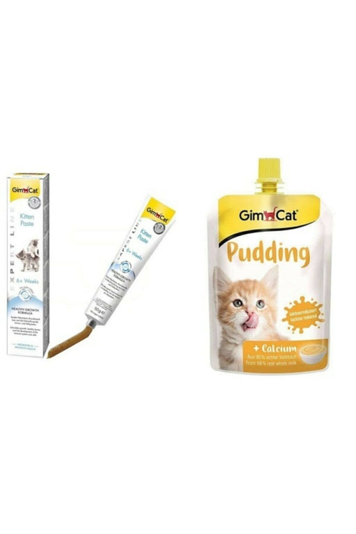 Gimcat Neo Pet Market Kitten Paste Calsium Yavru Kediler Için Vitamin Macunu 50 Gr + Puding 150 Gr.