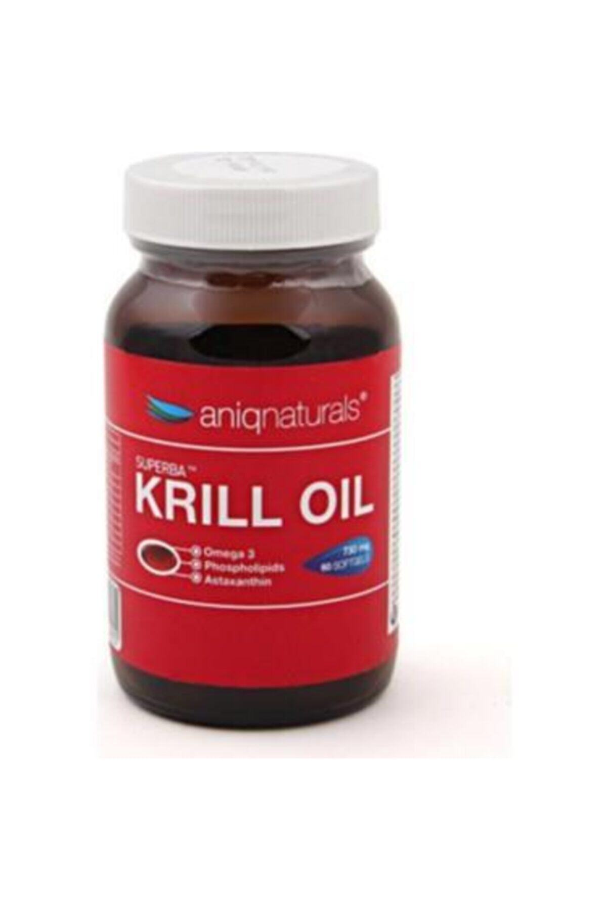 Aniqnaturals Superba Krill Oil Cam Şişe 60 Kapsül