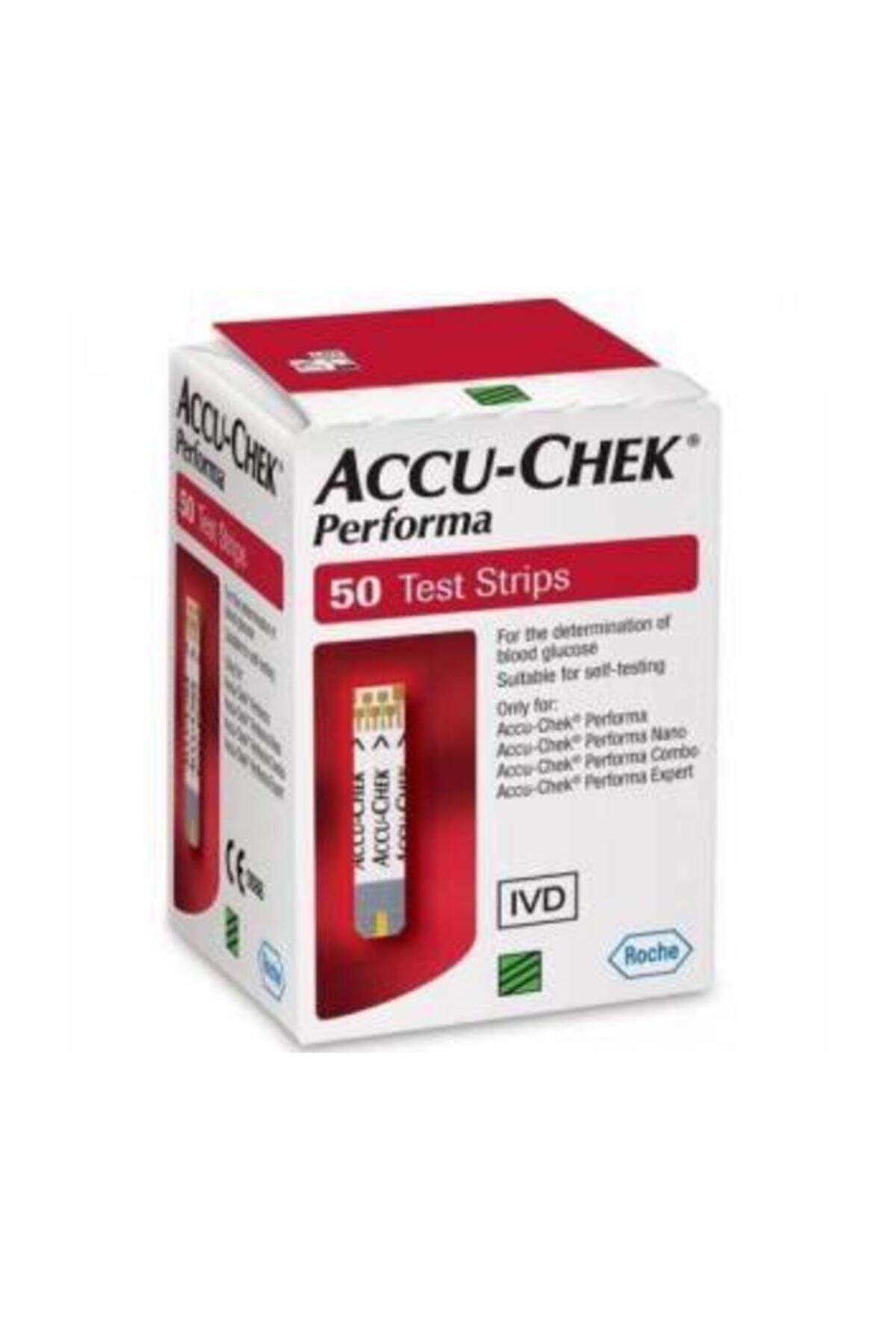 Accu Chek Performa Nano Şeker Ölçüm Stribi 50 Lik