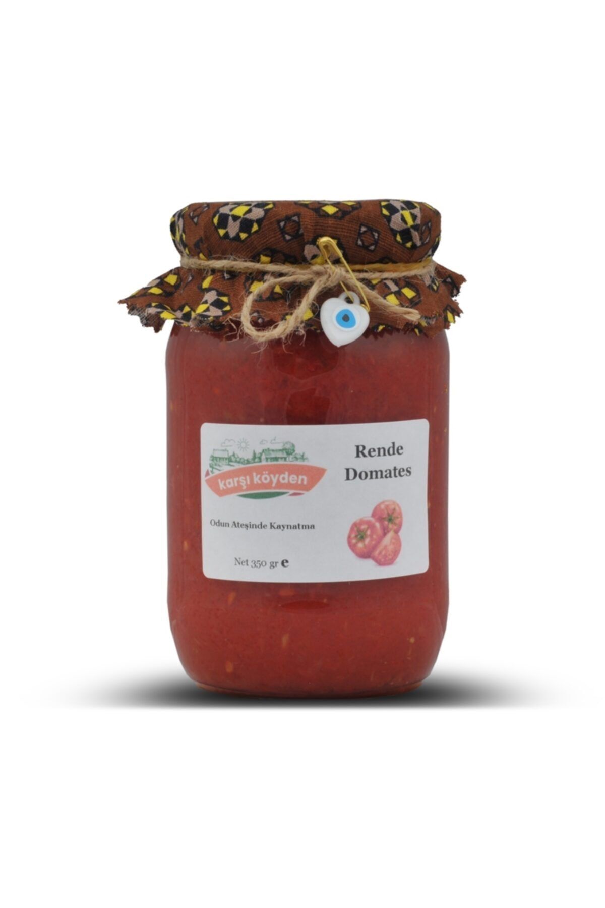 Karşı Köyden 350 gr Domates Salçası/sosu- Odun Ateşinde Kaynatma