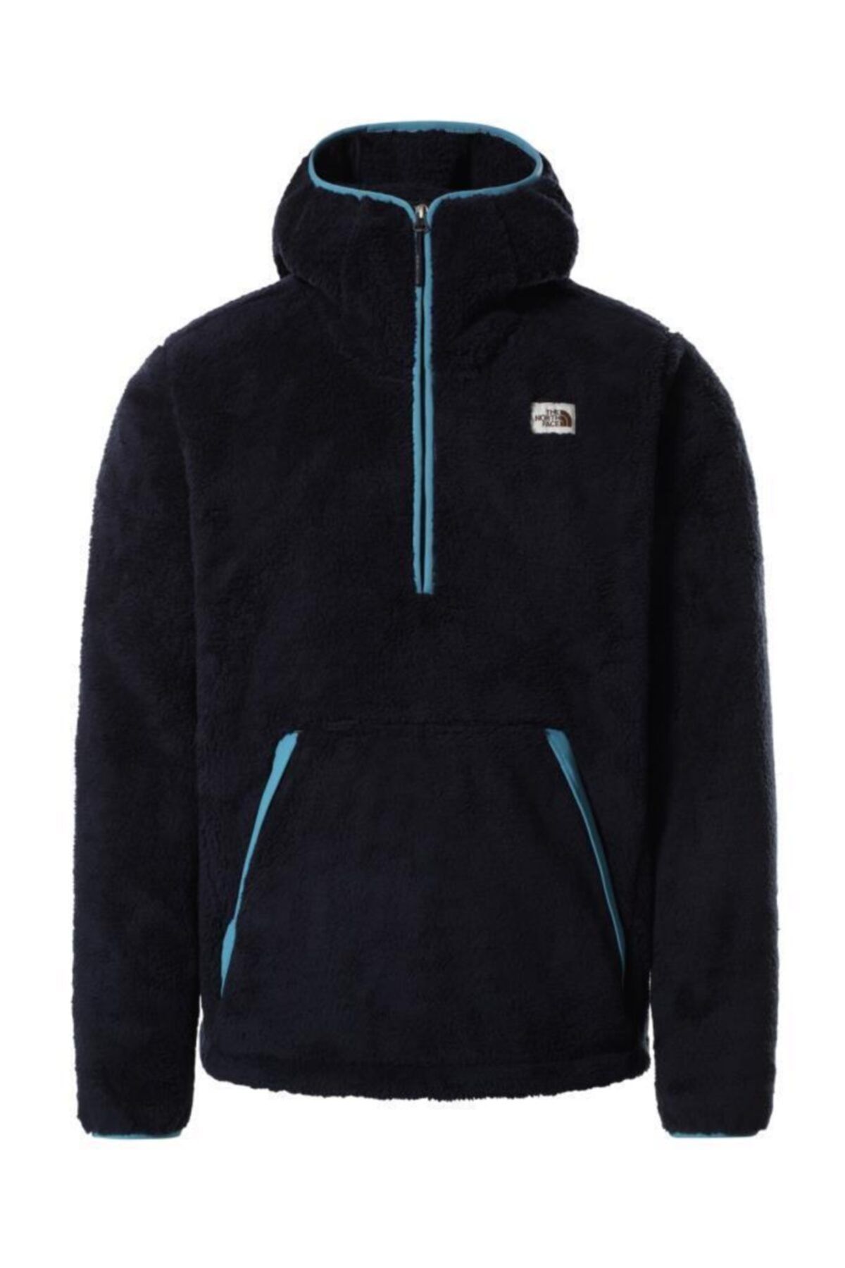 THE NORTH FACE Campshire Po Hoodie Kapüşonlu Erkek Polar Lacivert