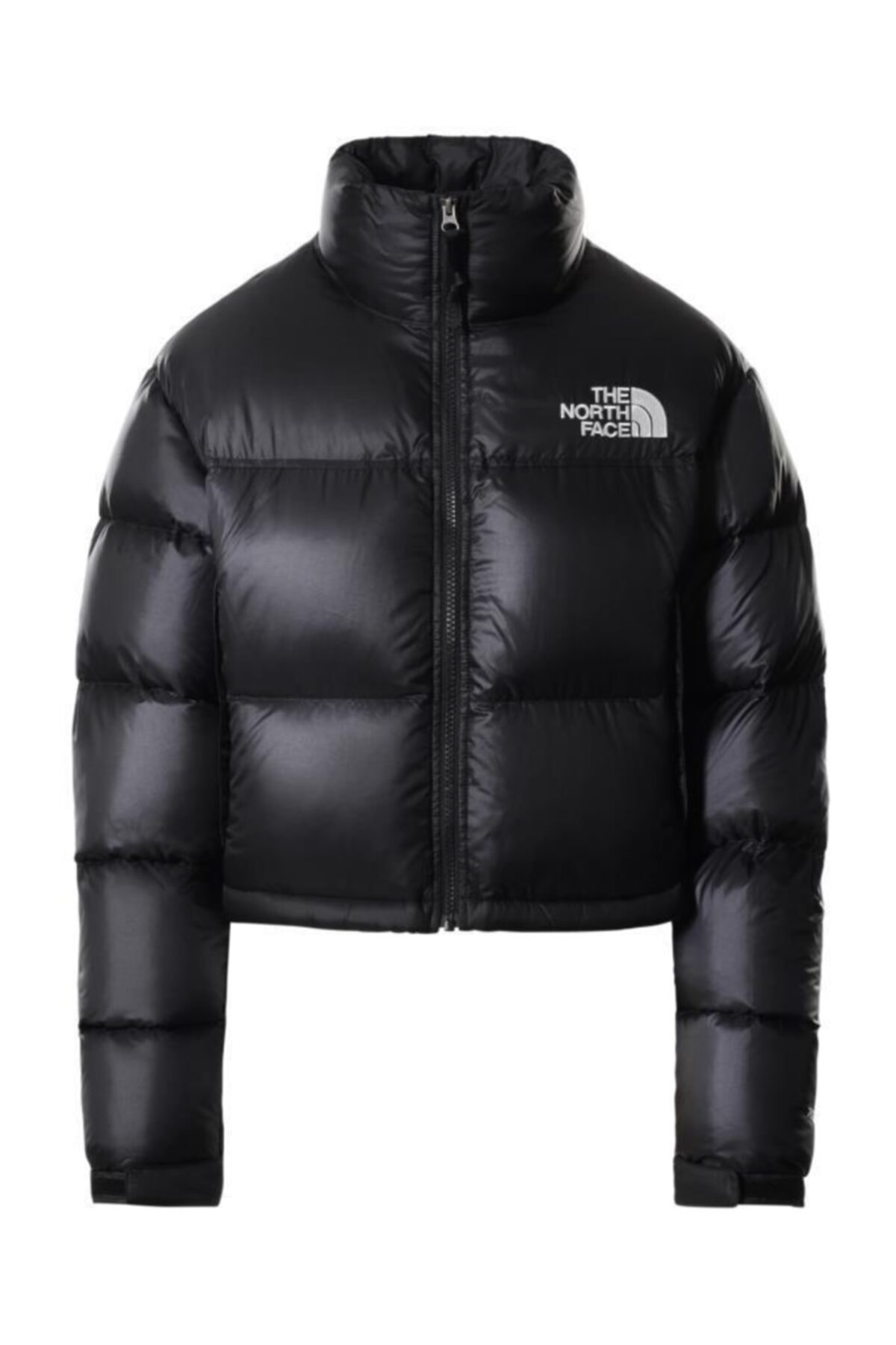 THE NORTH FACE Nuptse Short Kadın Mont Siyah