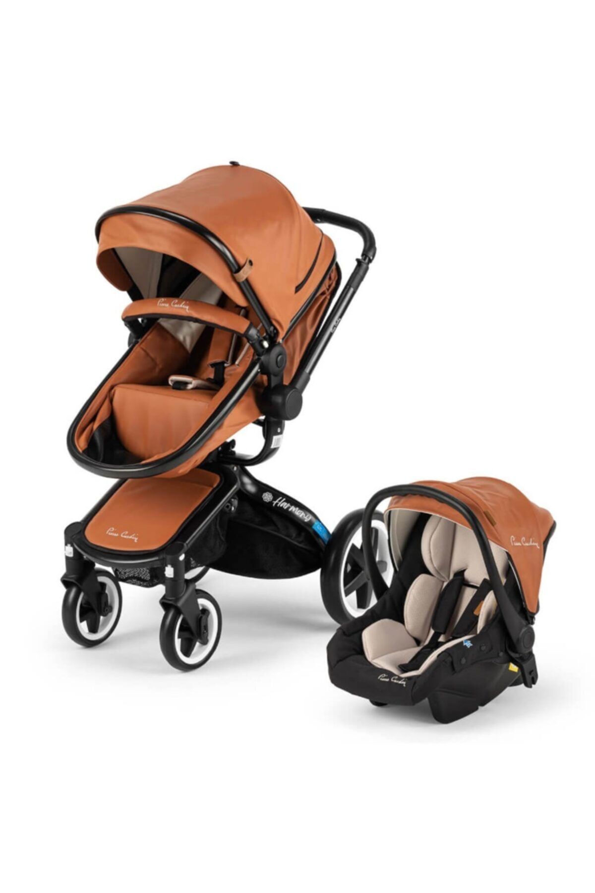 Pierre Cardin Harmony Travel Sistem Bebek Arabası Taba