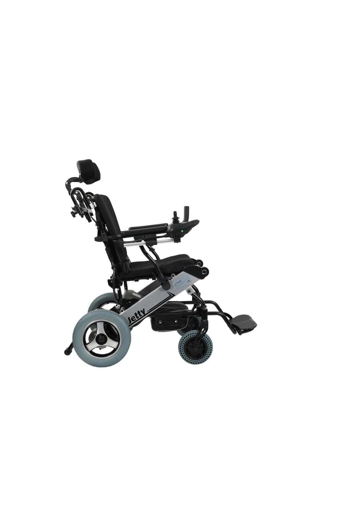 TEKERLEKLi iSKEMLE A-311 Pratik Katlanır Akülü Tekerlekli Sandalye