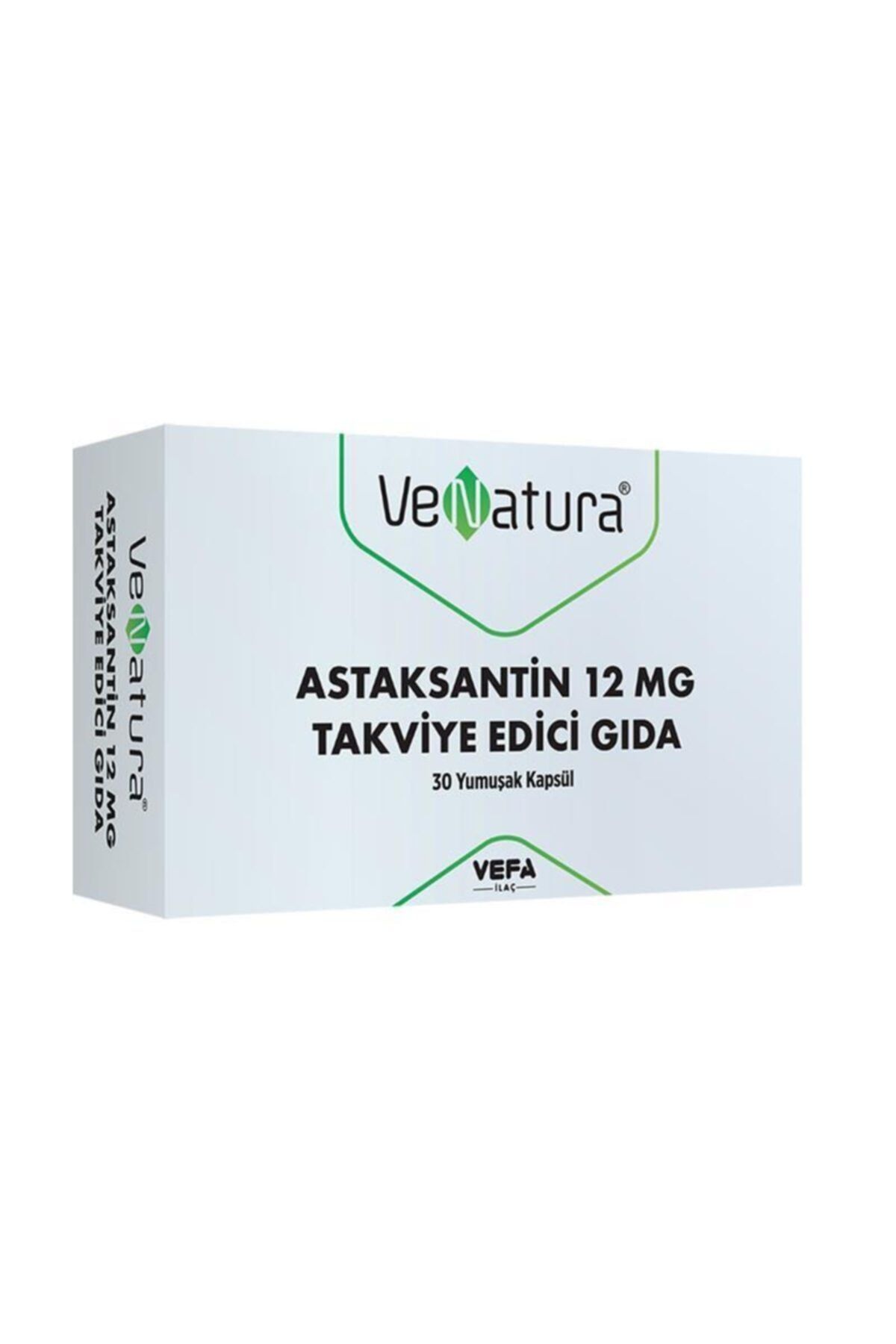 VeNatura Astaksantin Takviye Edici Gıda 30 Yumuşak Kapsül