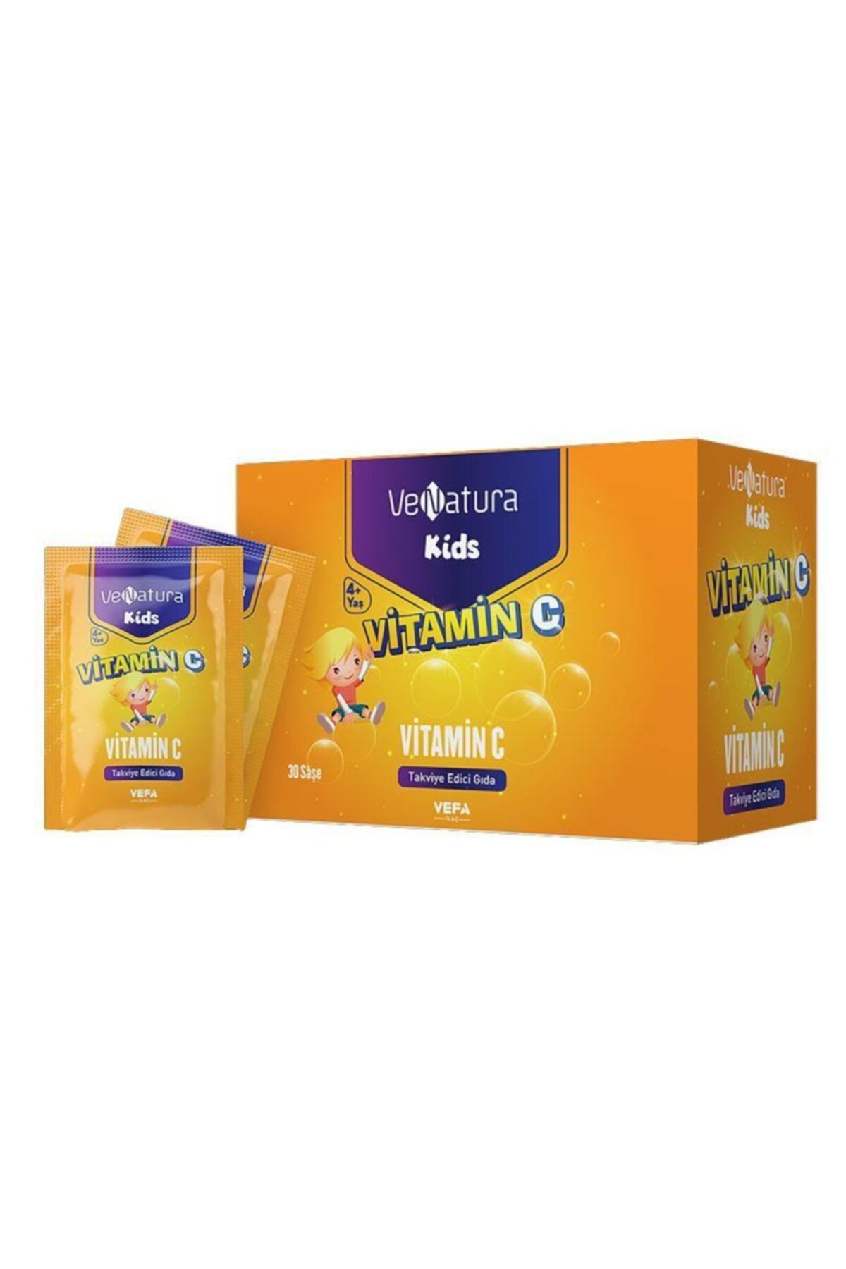 VeNatura Kids Vitamin C Takviye Edici Gıda 30 Saşe