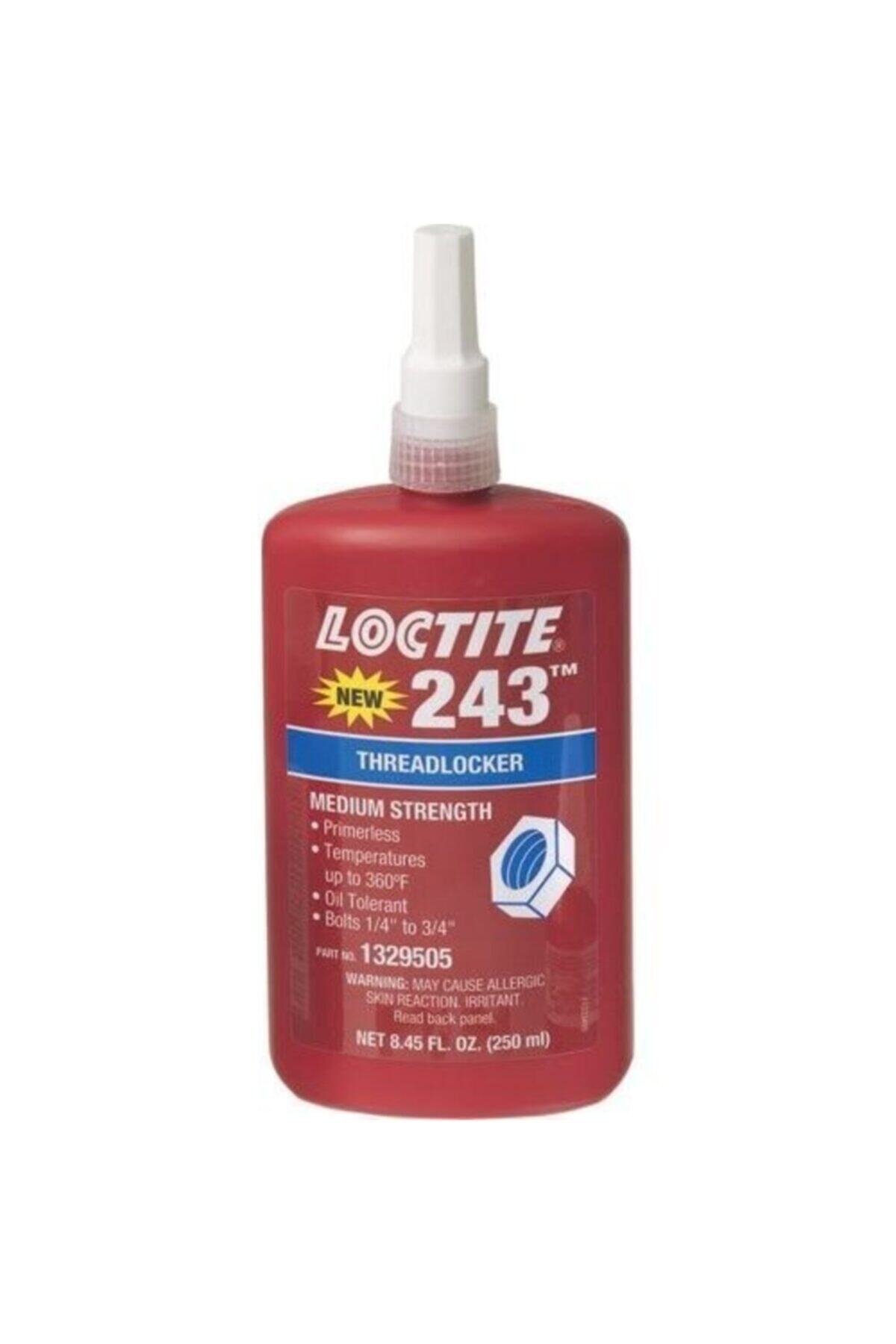LOCTİTE Loctıte 243 Vida Gevşemezlik Ürünü 250 Ml (orta Mukavemetli)